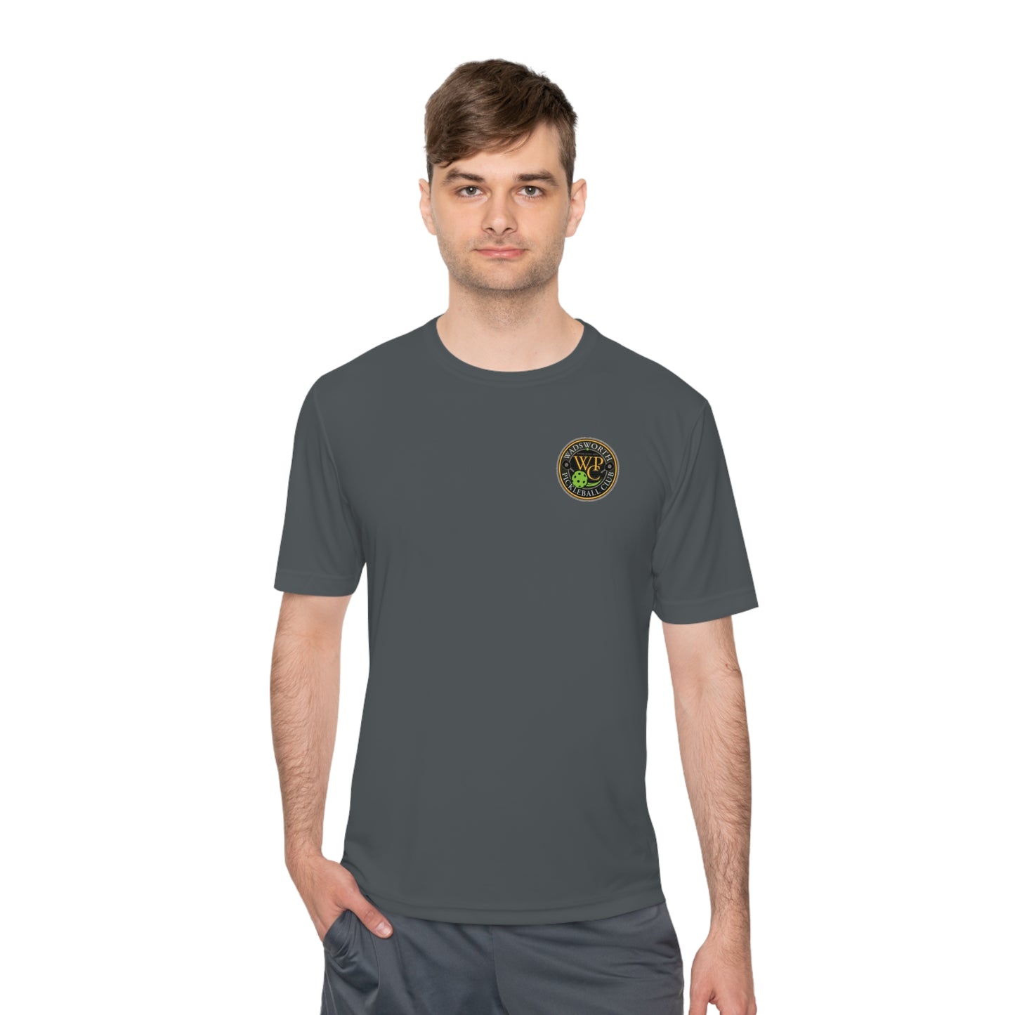 WPC COLOR POCKET LOGO SPORT-TEK (FRONT & LOGO BACK) - Unisex Moisture Wicking Tee