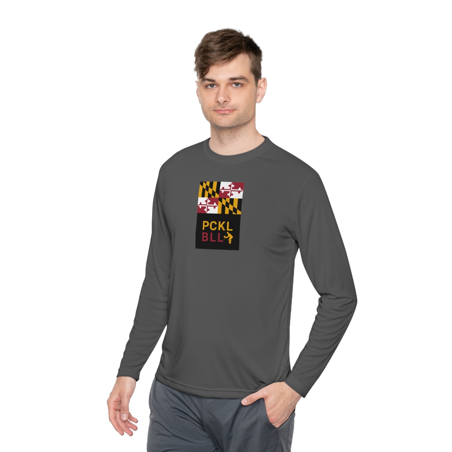 MD FLAG, PCKL-BLL MAN ATHLETE-Unisex Lightweight Long Sleeve Tee