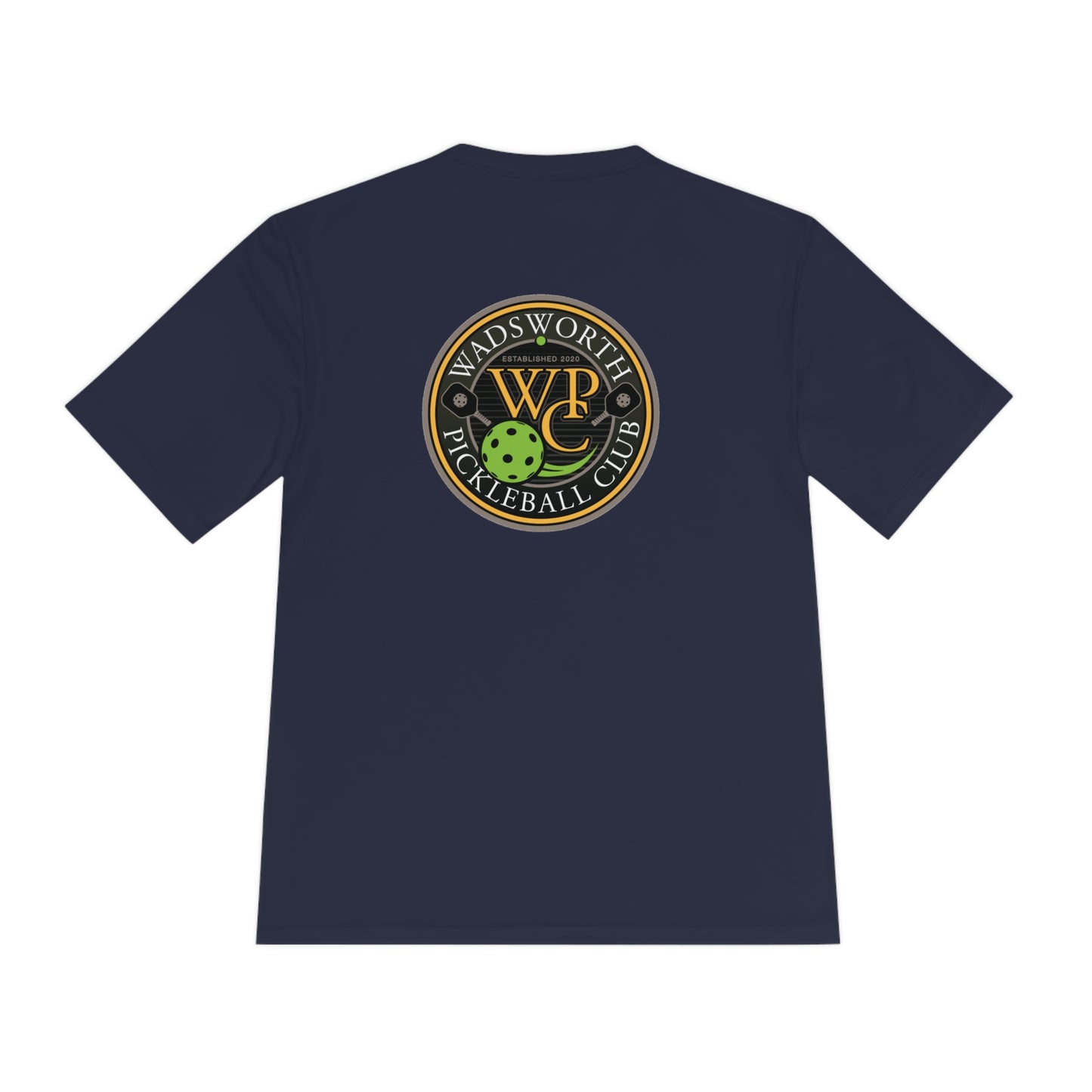 WPC COLOR POCKET LOGO SPORT-TEK (FRONT & LOGO BACK) - Unisex Moisture Wicking Tee