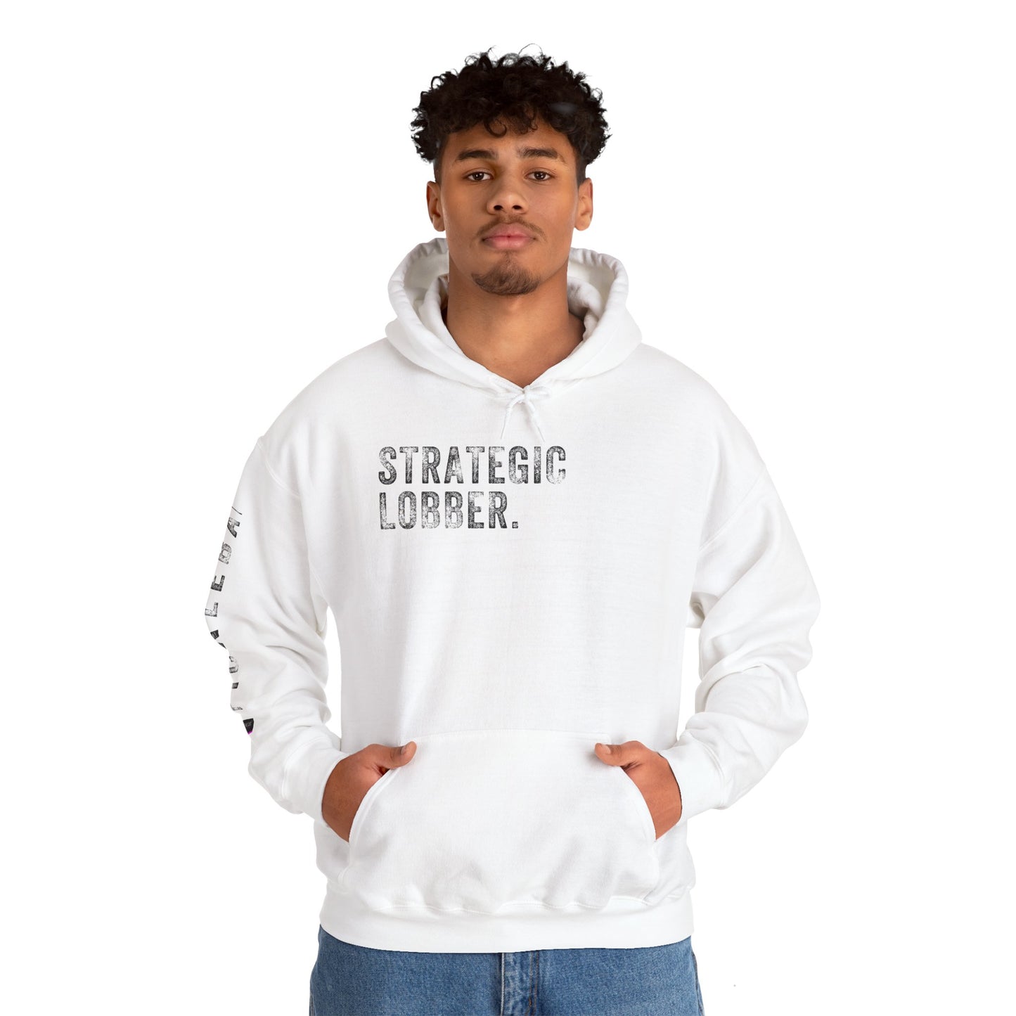 STRATEGIC LOBBER, Unisex Heavy Blend™ Hooded Sweatshirt
