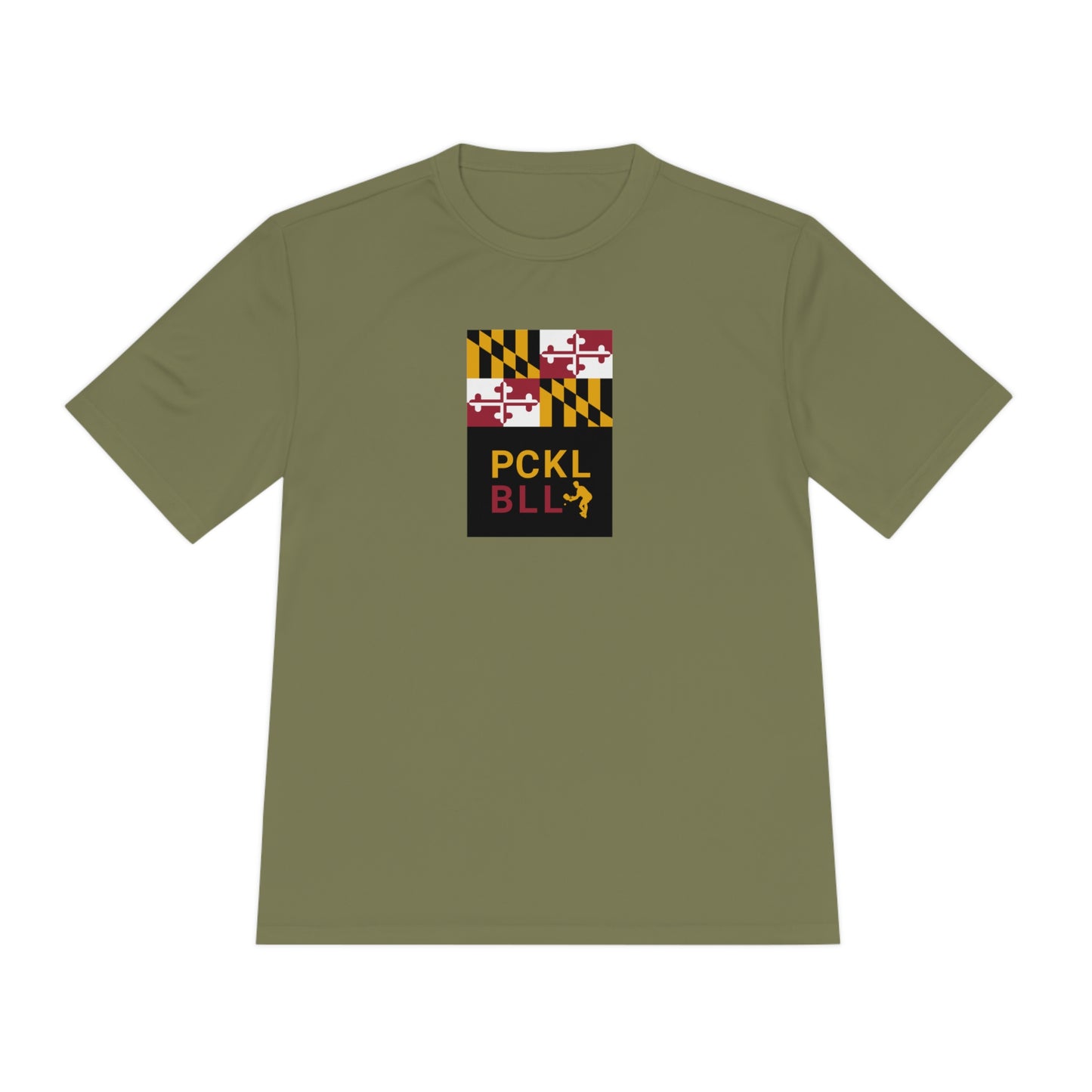 MD FLAG, PCKL-BLL MAN ATHLETE- Unisex Moisture Wicking Tee