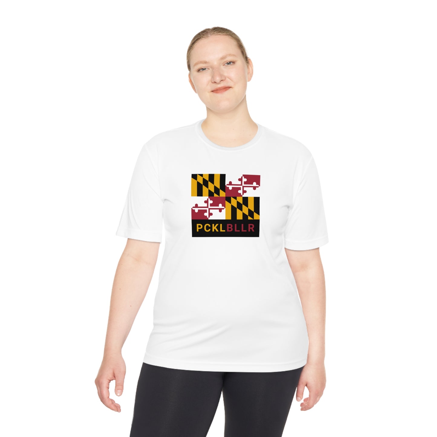 MD FLAG, PCKLBLLR- Unisex Moisture Wicking Tee