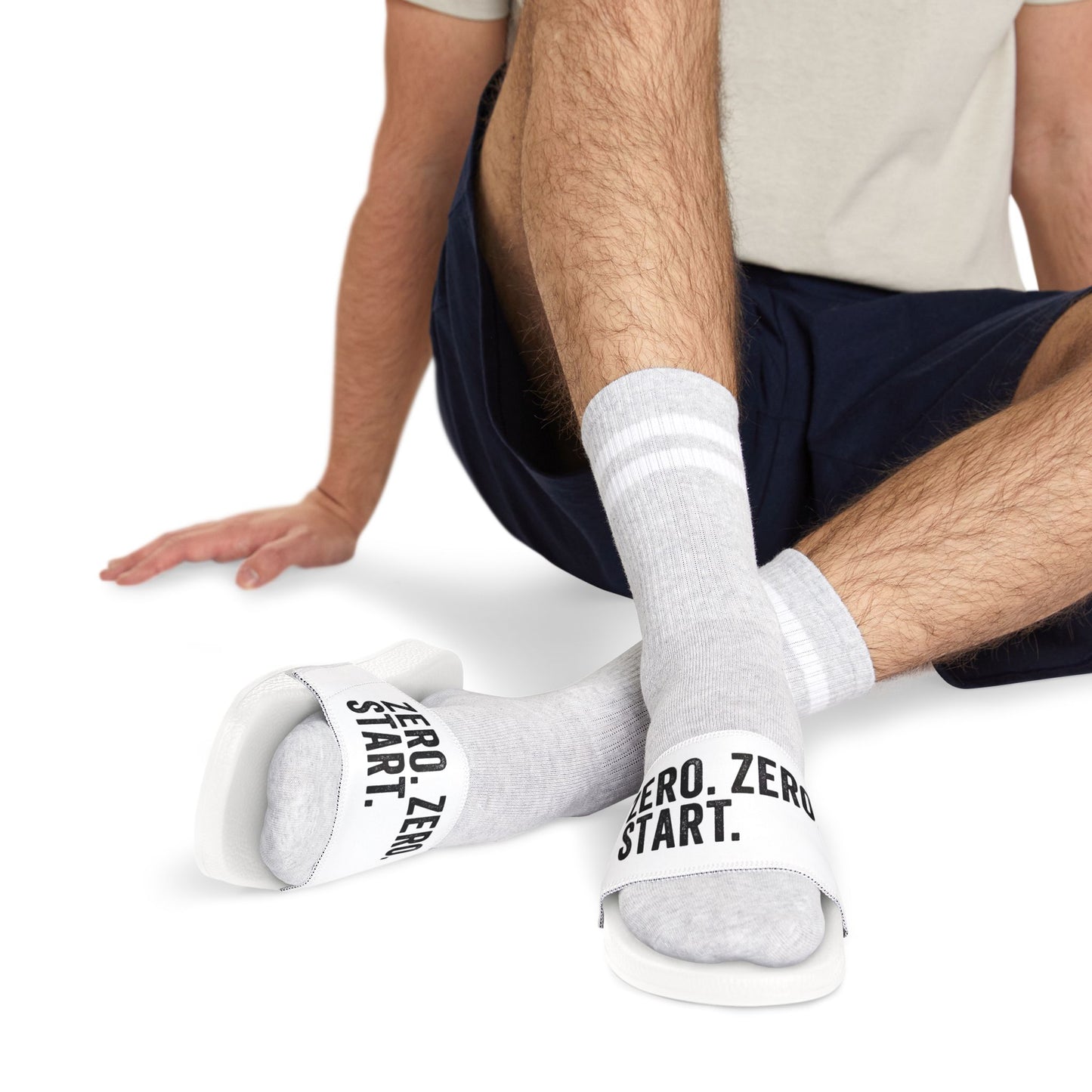 ZERO. ZERO. START. Men's Removable-Strap Sandals