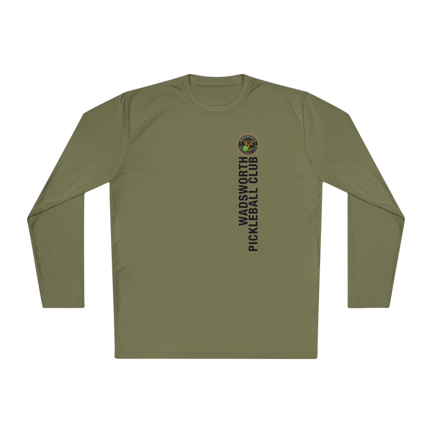 WPC COLOR VERTICAL LOGO SPORT-TEK (FRONT & BACK) - Unisex Lightweight Long Sleeve Tee