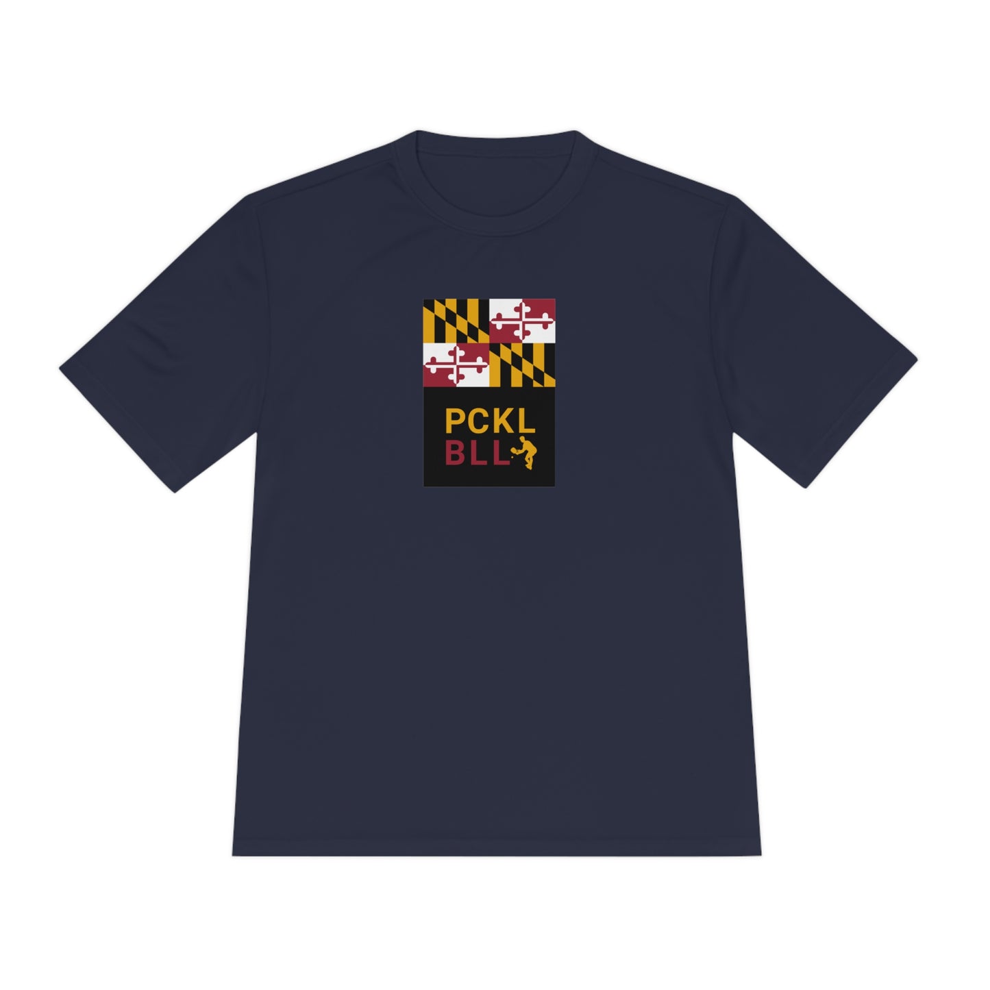 MD FLAG, PCKL-BLL MAN ATHLETE- Unisex Moisture Wicking Tee