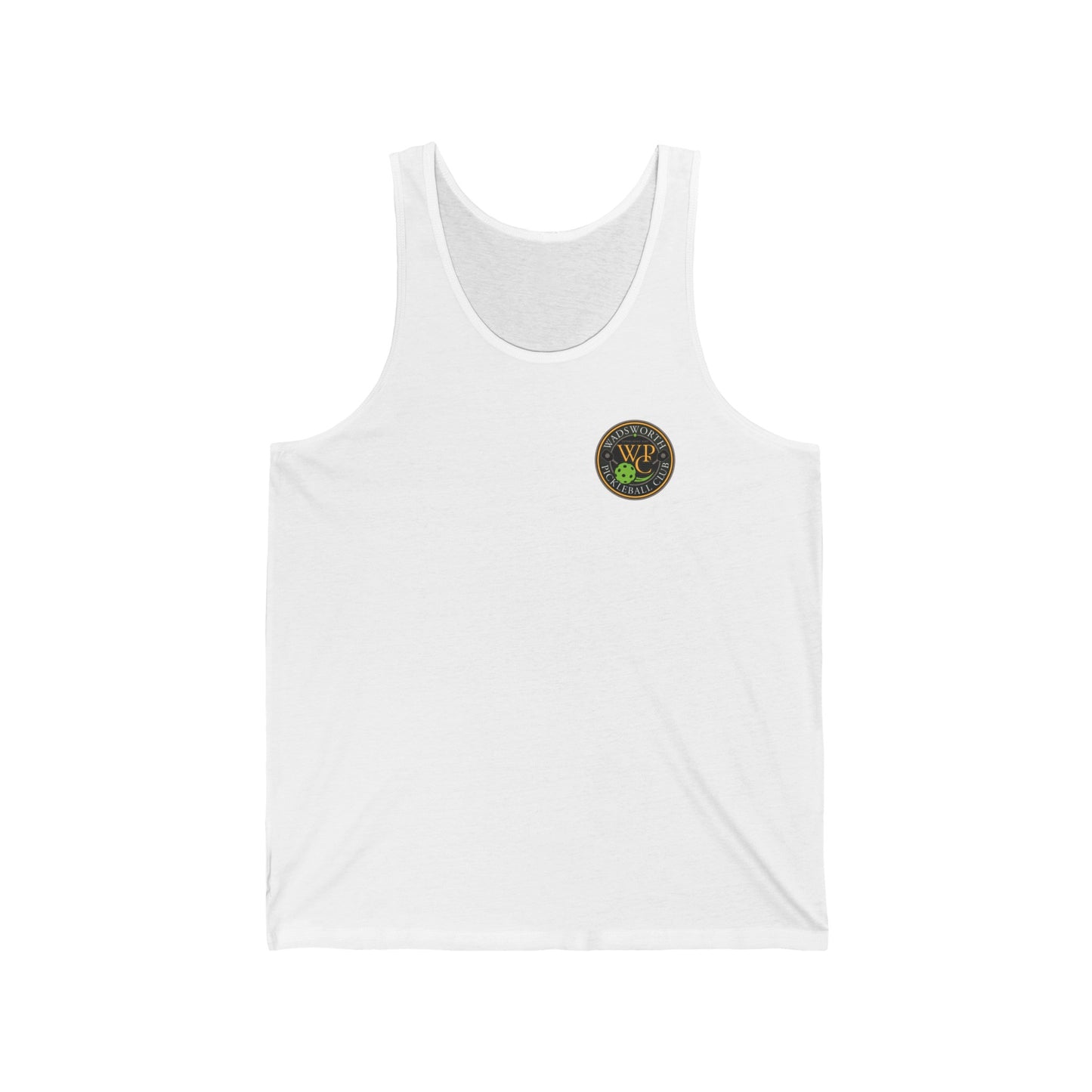 WPC COLOR POCKET LOGO (FRONT & PICKLEBALL BACK) Unisex Jersey Tank