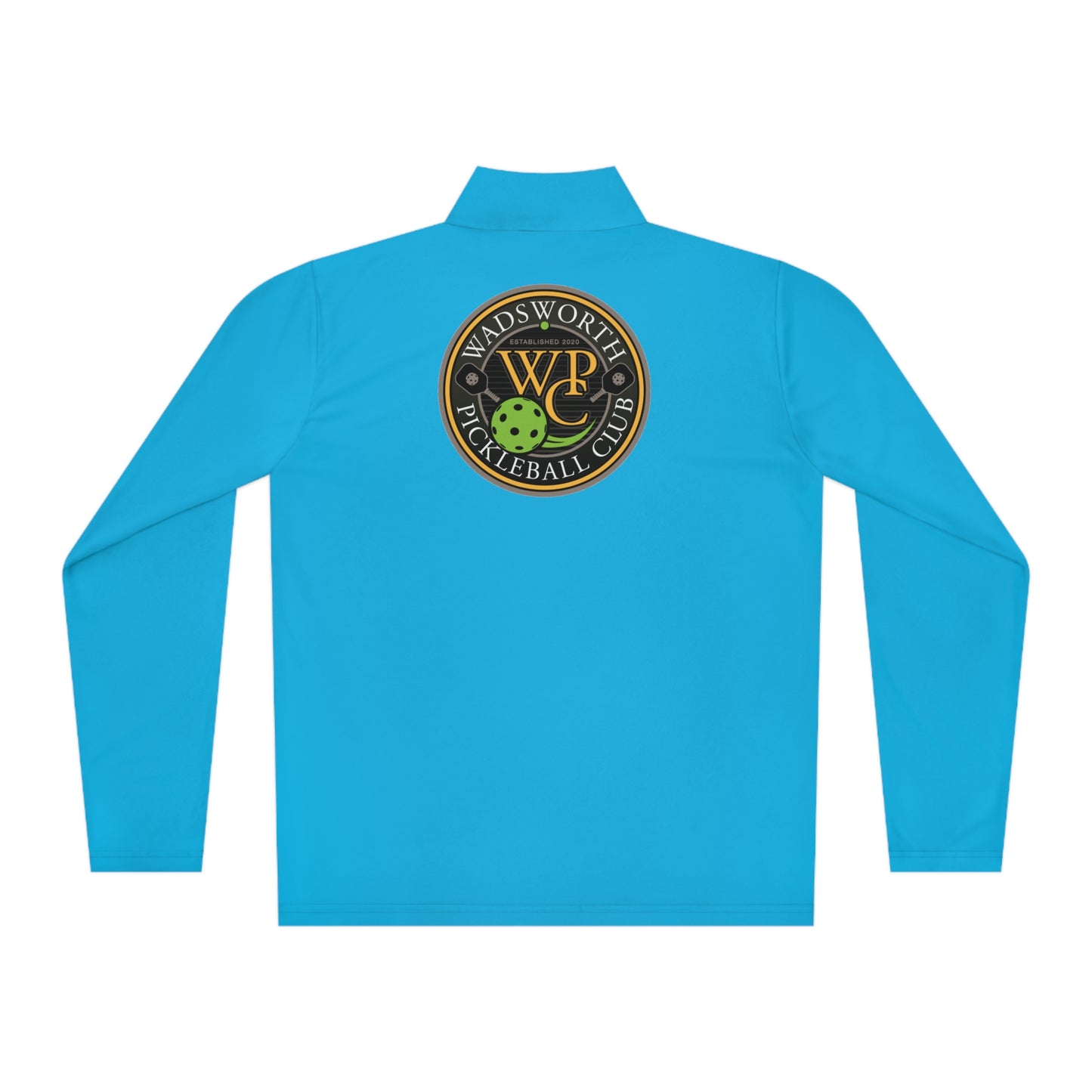 WPC COLOR LOGOS (FRONT & BACK) - Unisex Quarter-Zip Pullover