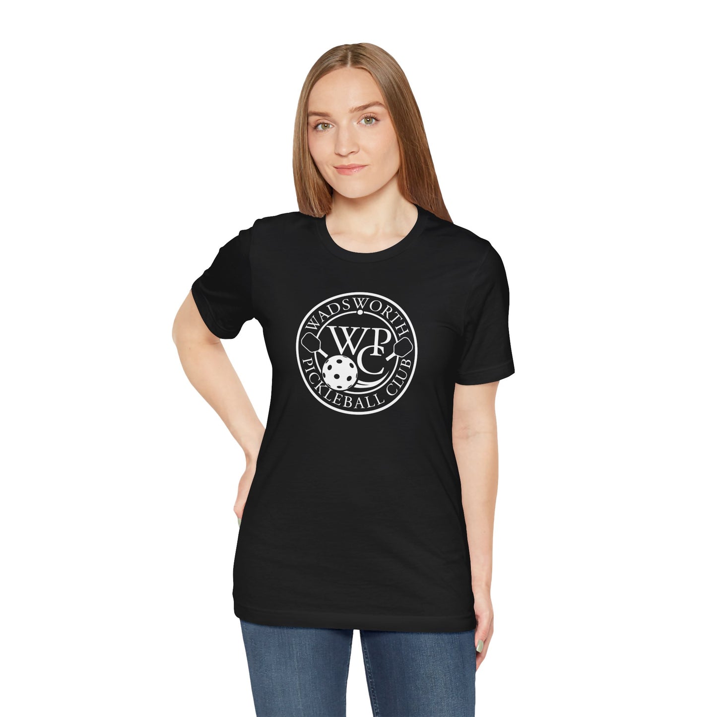WPC White Logo- Unisex Jersey Short Sleeve Tee
