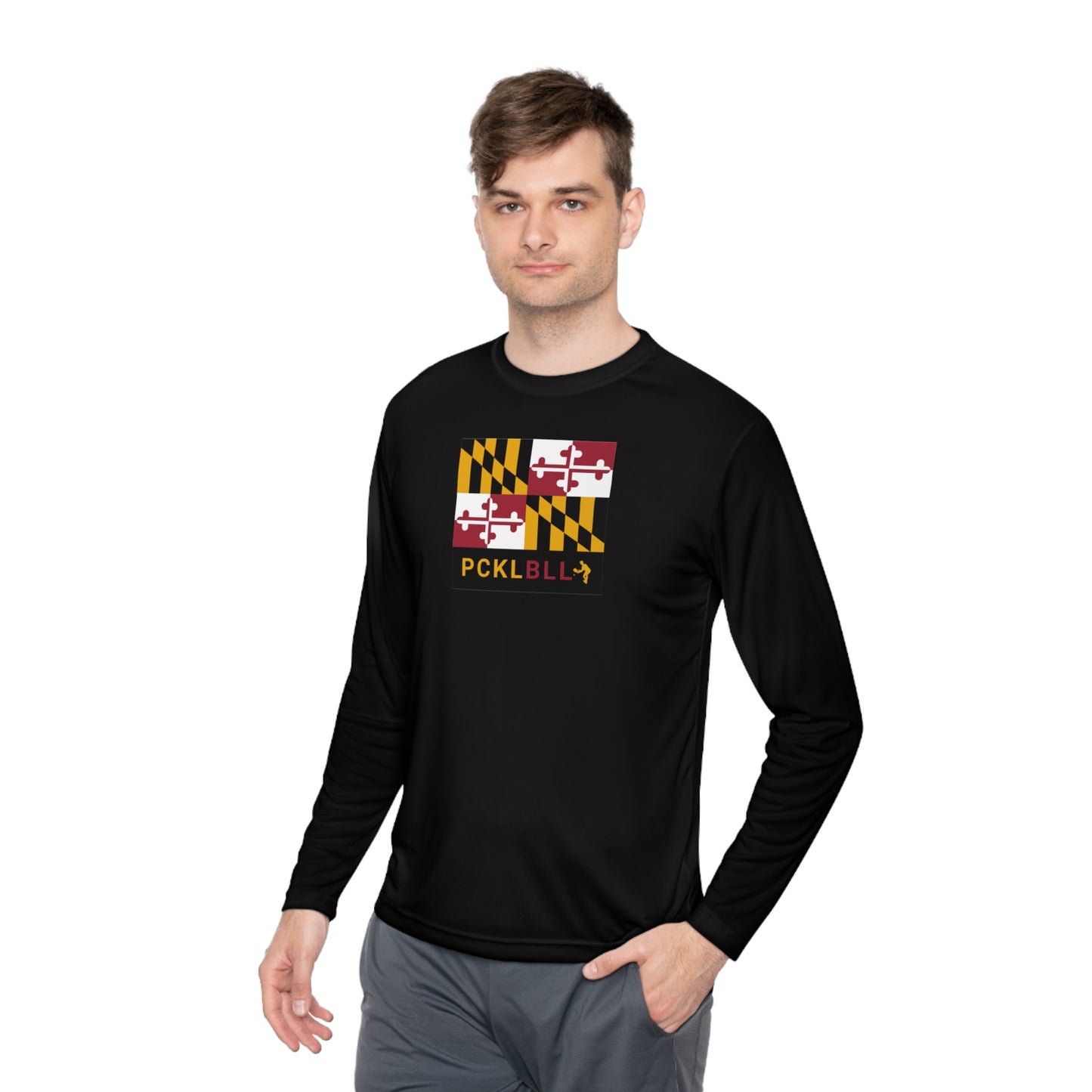 MD FLAG, PCKLBLL MAN ATHLETE-Unisex Lightweight Long Sleeve Tee
