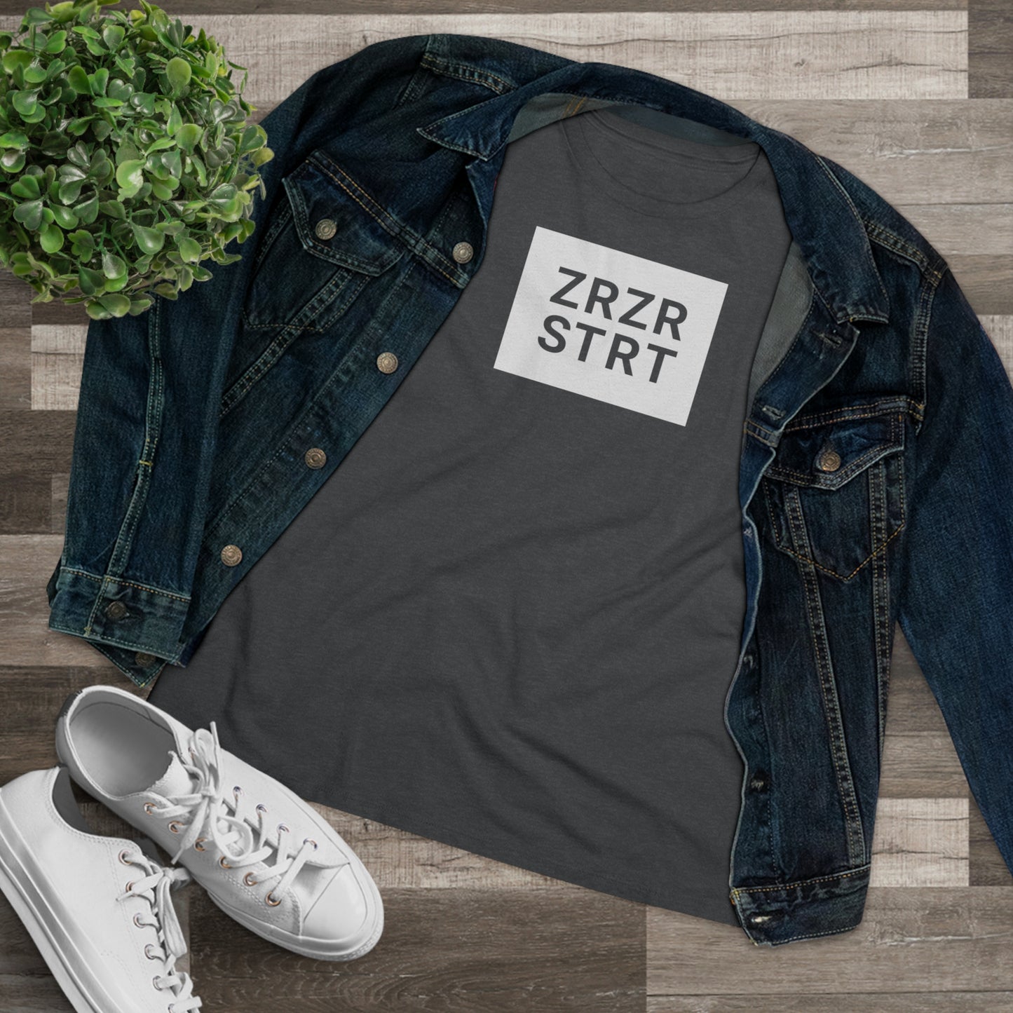 ZERO, ZERO, START, Relaxed Fit Women's T-shirt