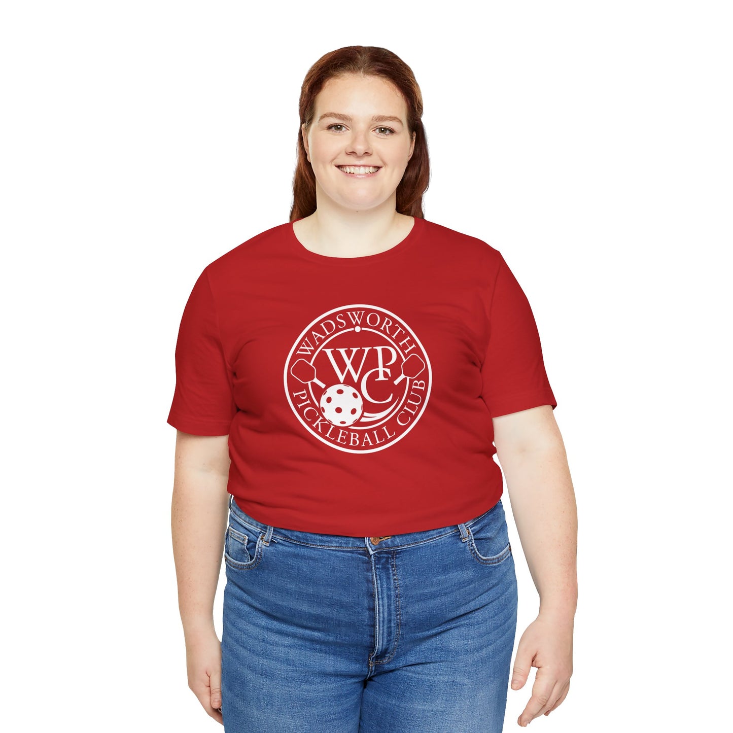 WPC White Logo- Unisex Jersey Short Sleeve Tee