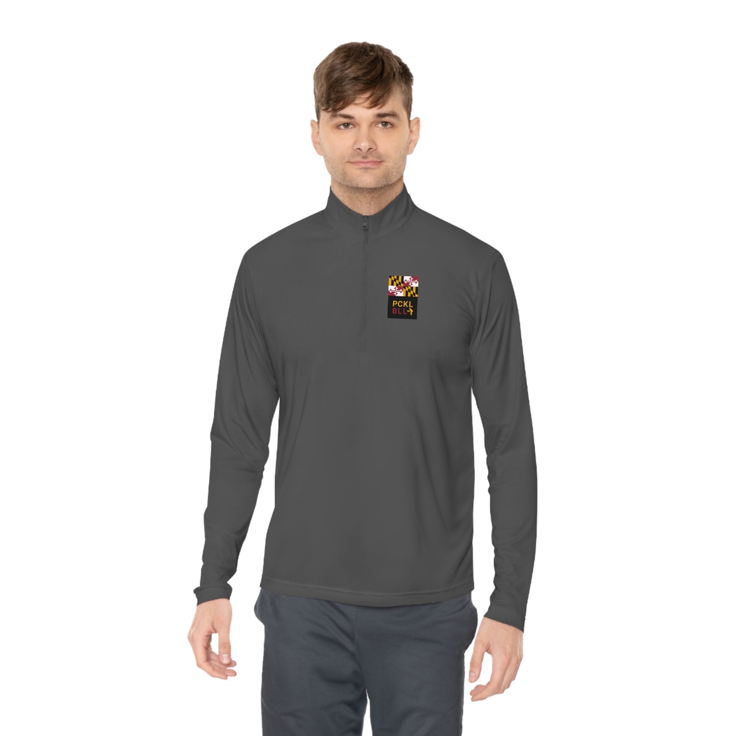 MARYLAND, PCKL-BLL MAN ATHLETE- Unisex Quarter-Zip Pullover