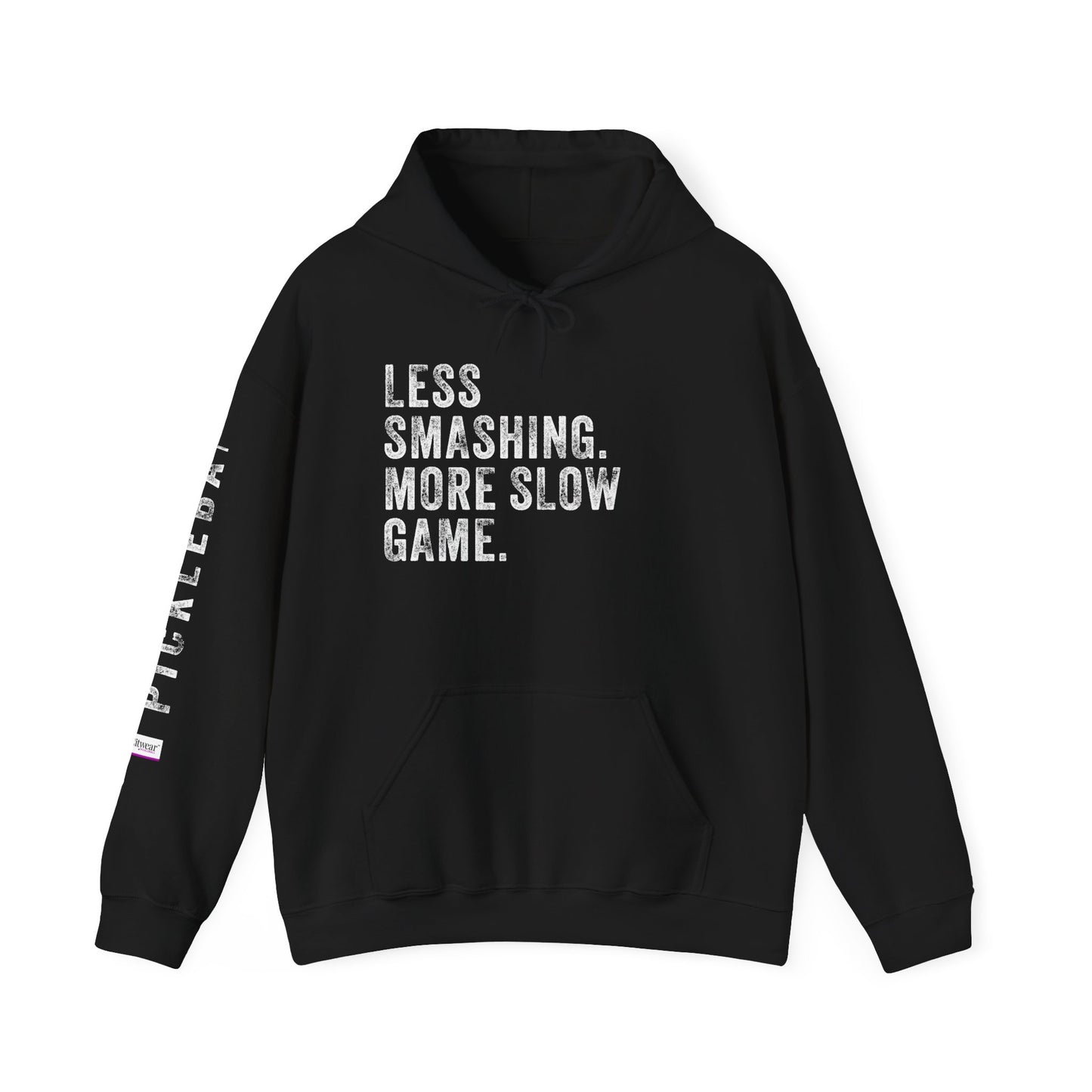 LESS SMASHING. MORE SLOW GAME. Unisex Heavy Blend™ Hooded Sweatshirt