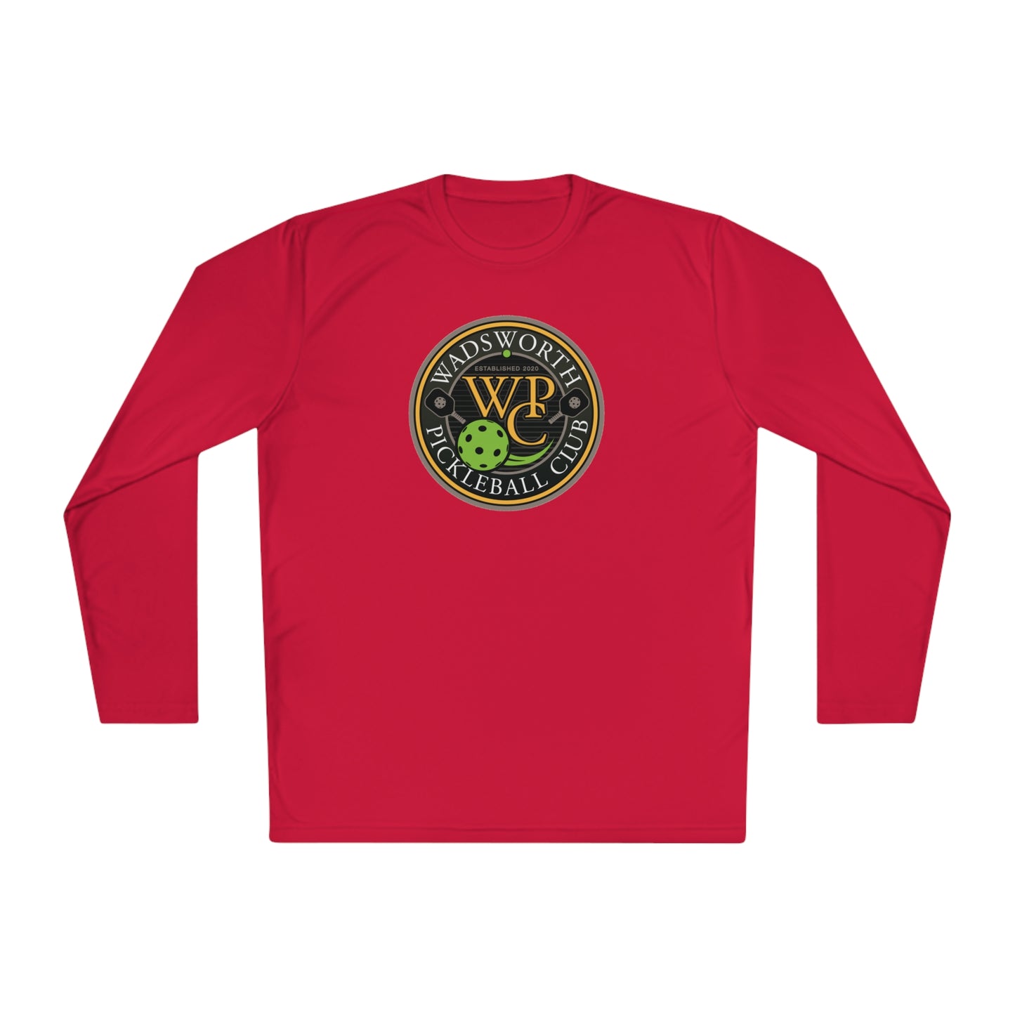 WPC COLOR LOGO SPORT-TEK (FRONT & PICKLEBALL BACK) - Unisex Lightweight Long Sleeve Tee