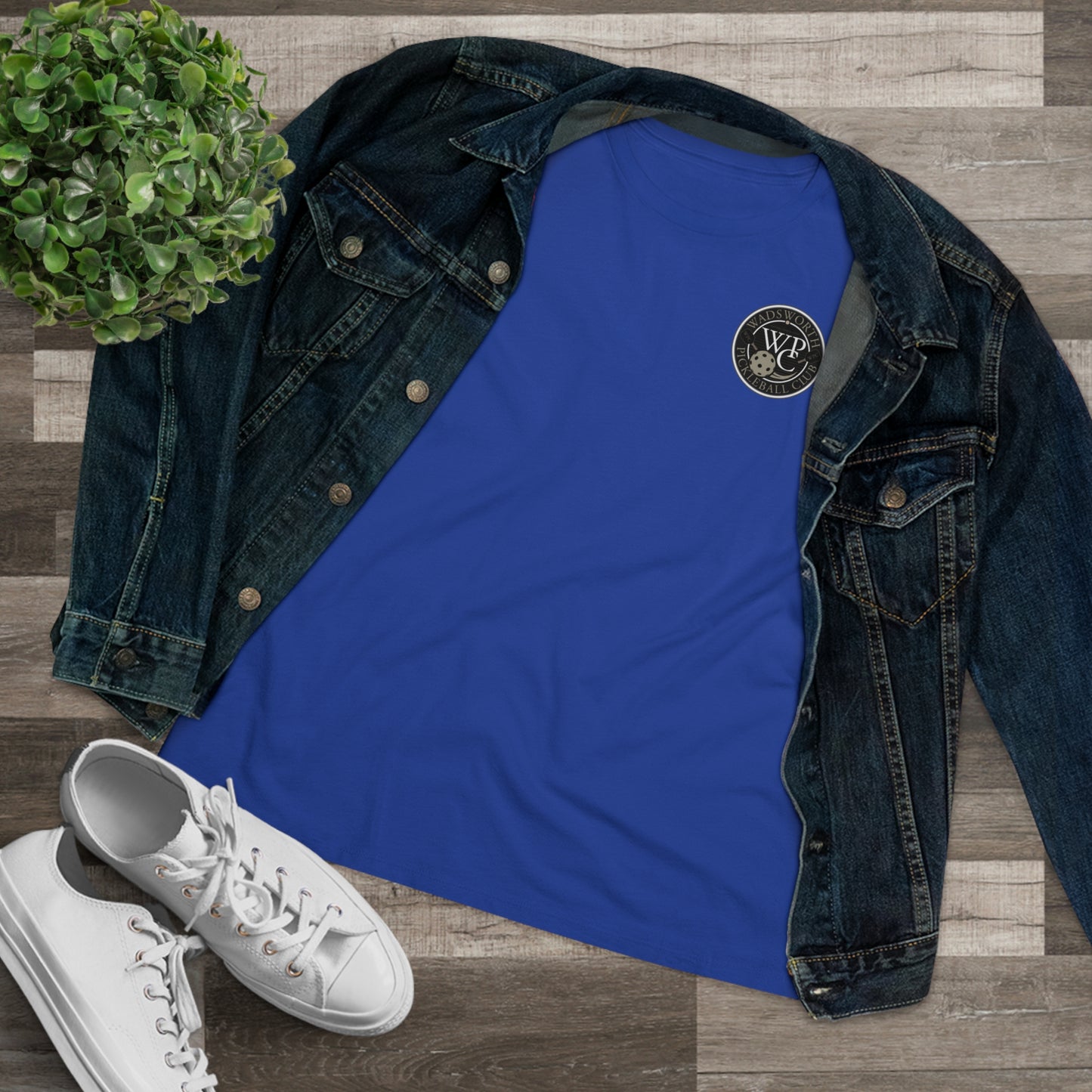 WPC GRAY WHITE, Relaxed Fit Women's T-shirt