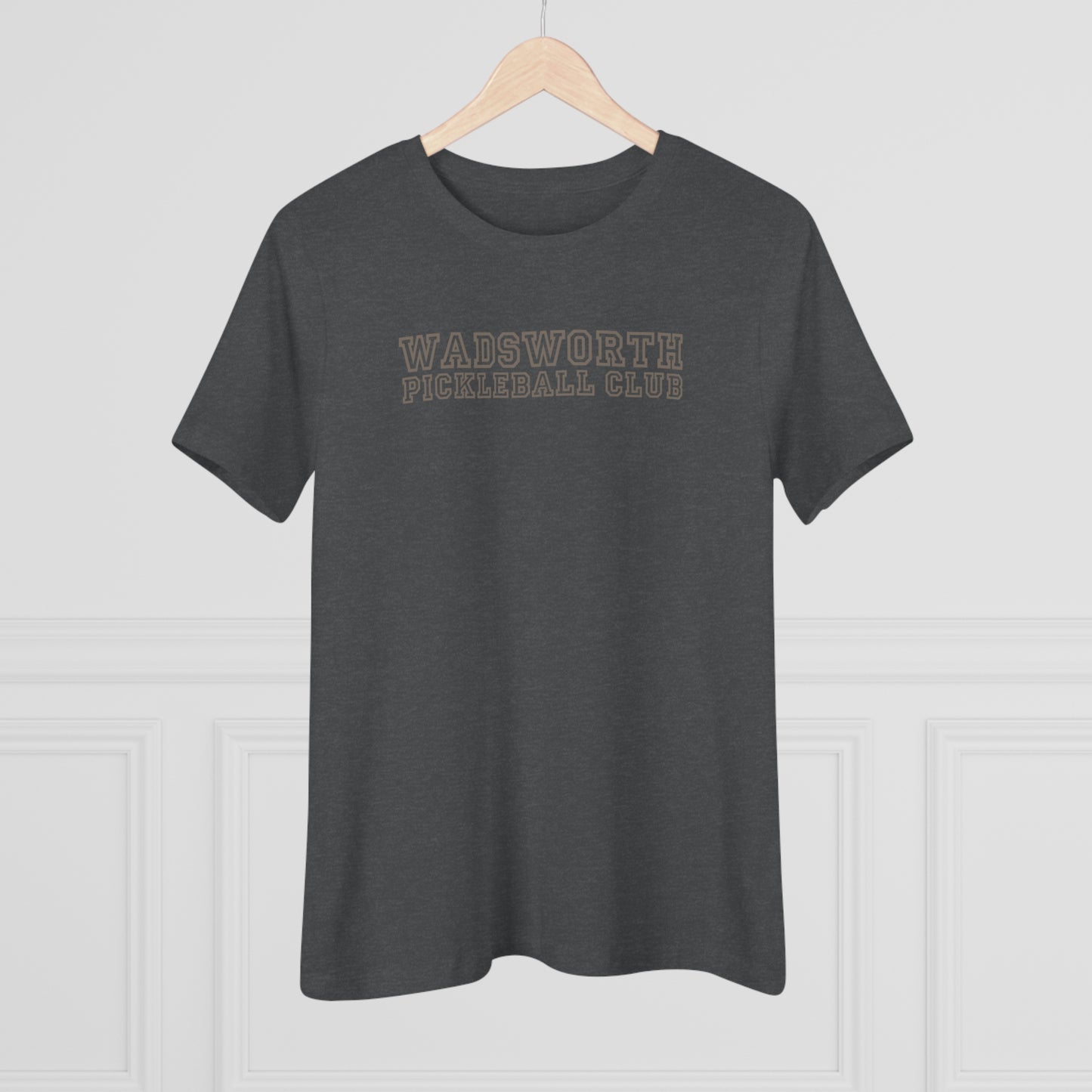 WPC COLLEGE FONT, Relaxed Fit Women's T-shirt