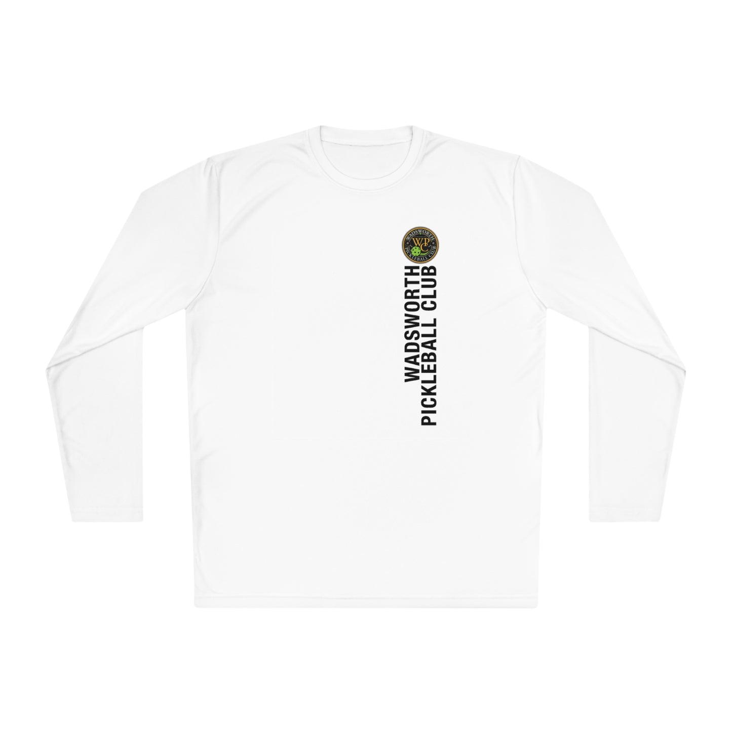WPC COLOR VERTICAL LOGO SPORT-TEK (FRONT & BACK) - Unisex Lightweight Long Sleeve Tee