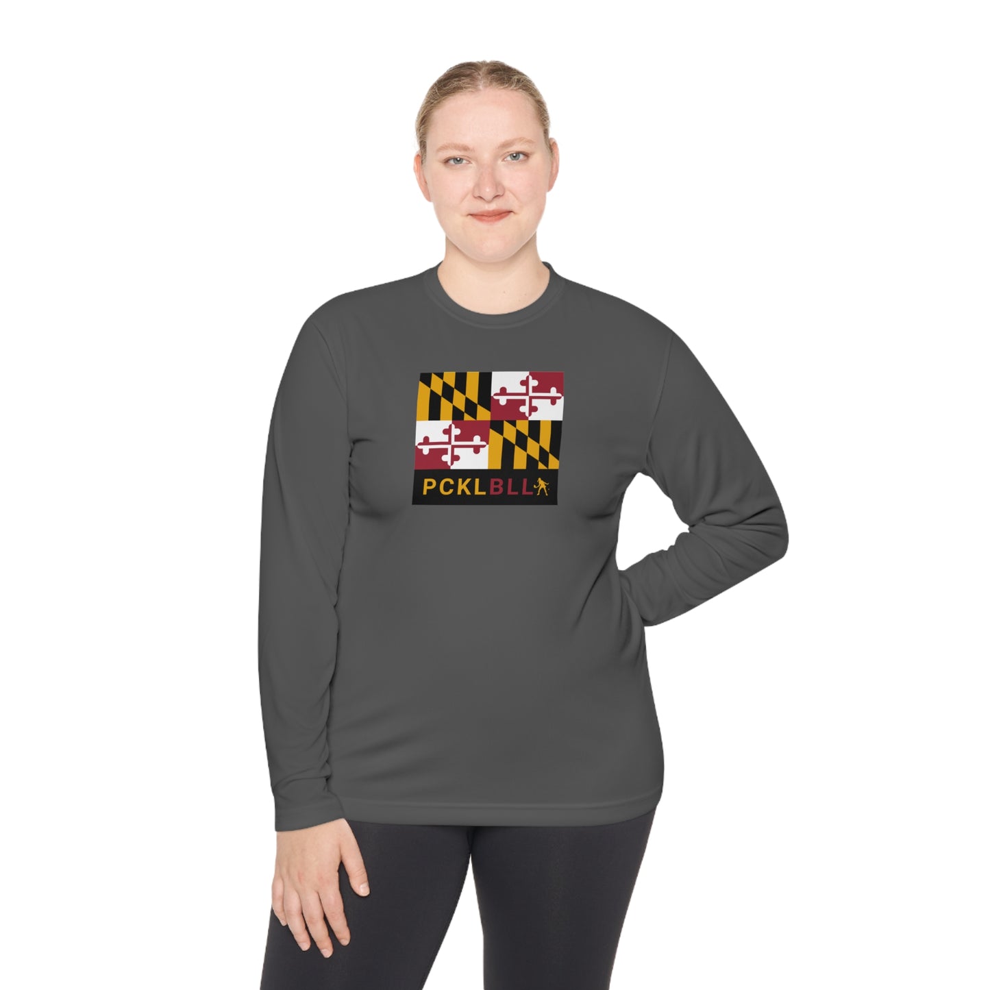 MD FLAG, PCKLBLL WOMAN ATHLETE- Unisex Lightweight Long Sleeve Tee