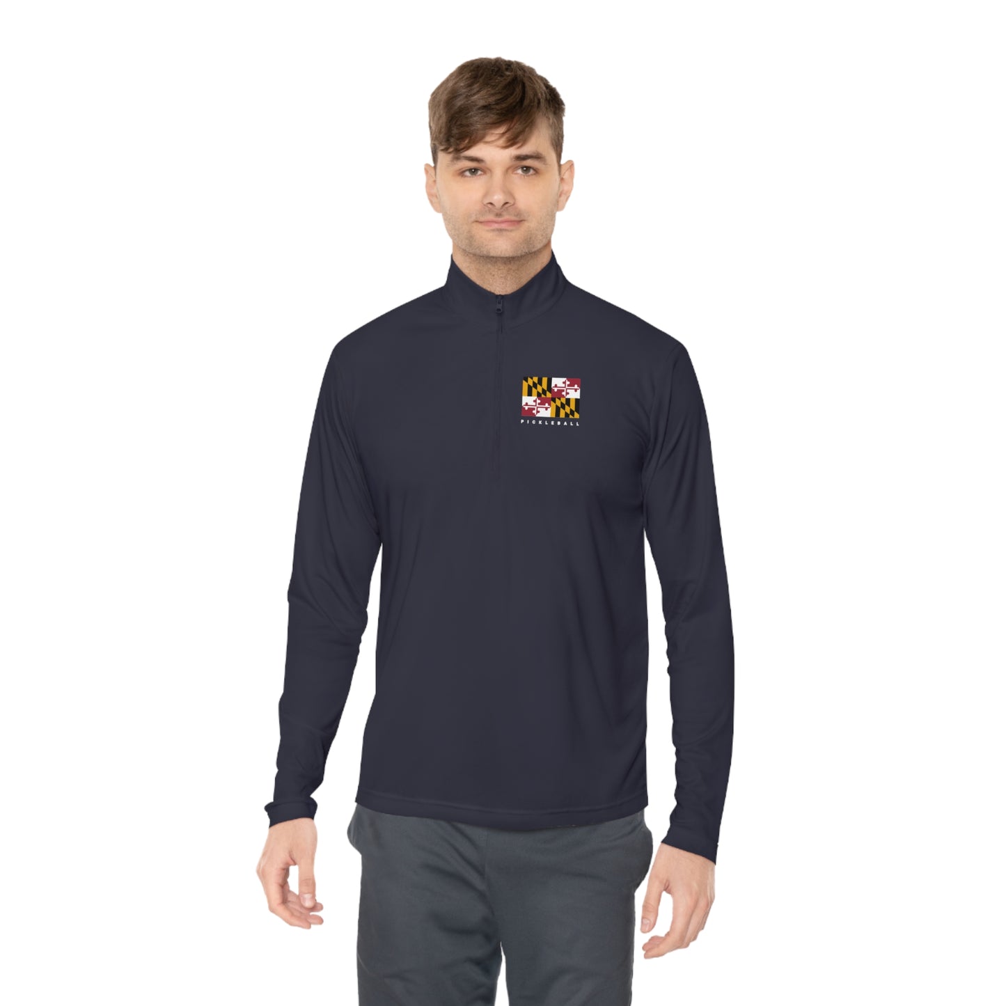 MARYLAND PICKLEBALL, SPORT-TEK, Unisex Quarter-Zip Pullover