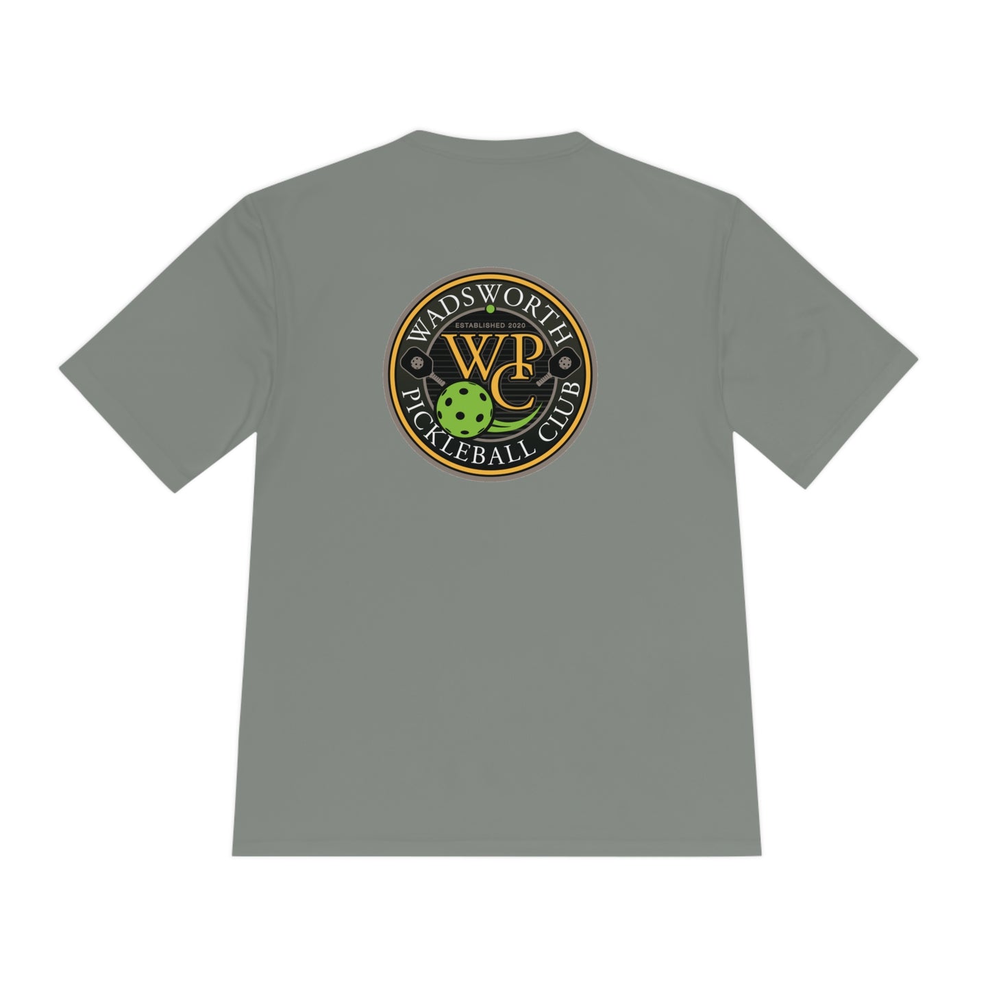 WPC COLOR POCKET LOGO SPORT-TEK (FRONT & LOGO BACK) - Unisex Moisture Wicking Tee
