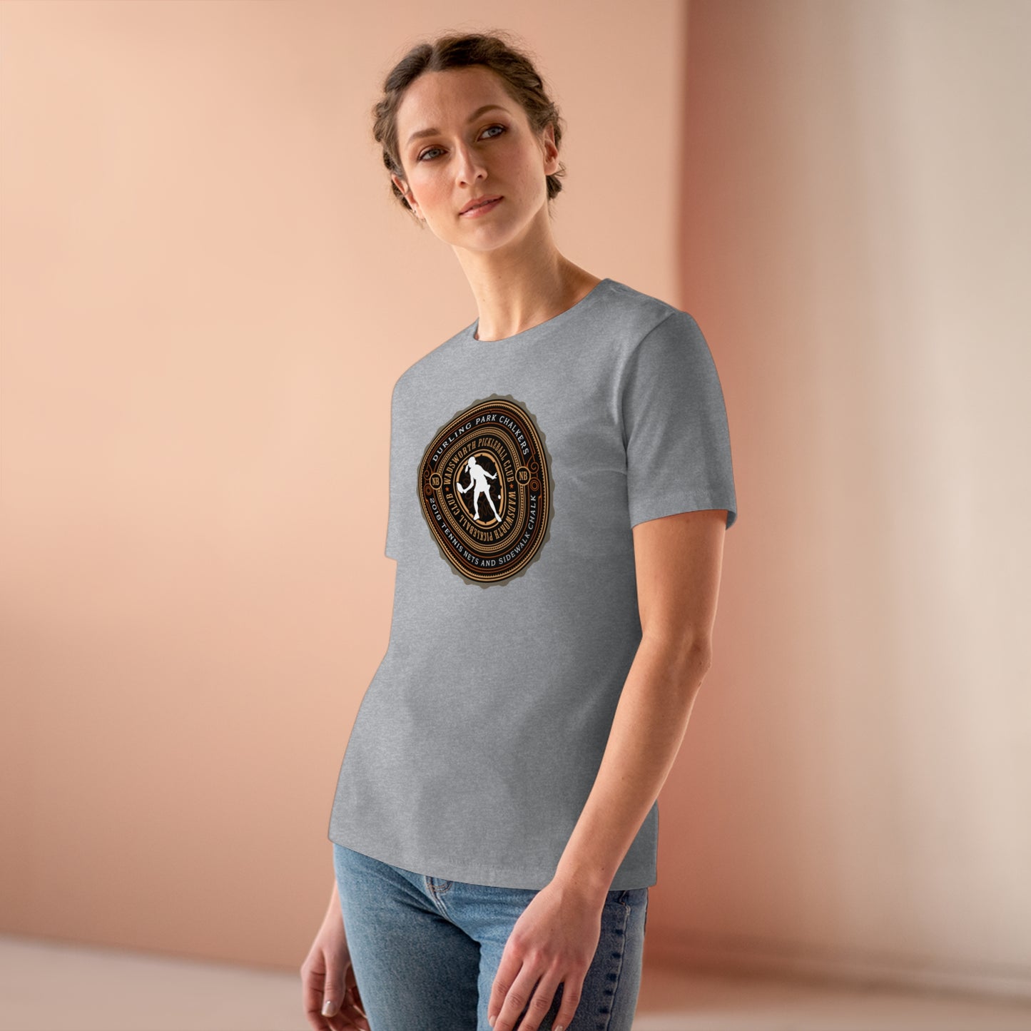 BEDILLION-DURLING PARK CHALKERS (FRONT & BACK), Women's Relaxed Fit T-shirt