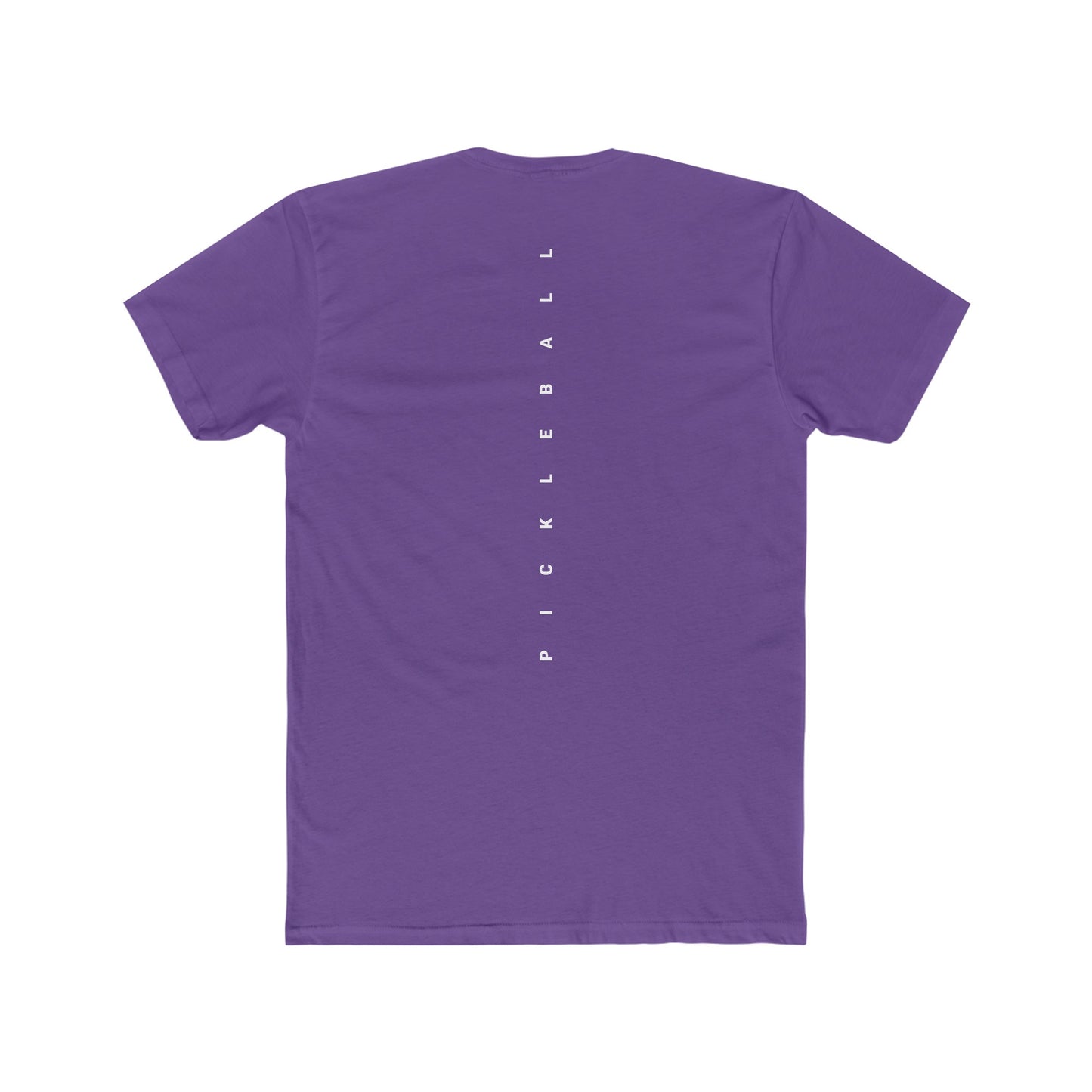 MCPC CIRCLE LOGO (FRONT & PICKLEBALL BACK) - Men's Cotton Crew Tee