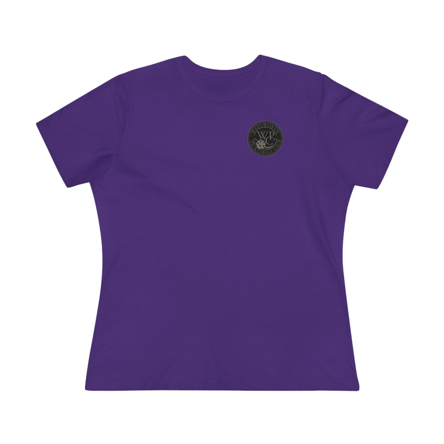 WPC GRAY BLACK POCKET, Relaxed Fit Women's T-shirt