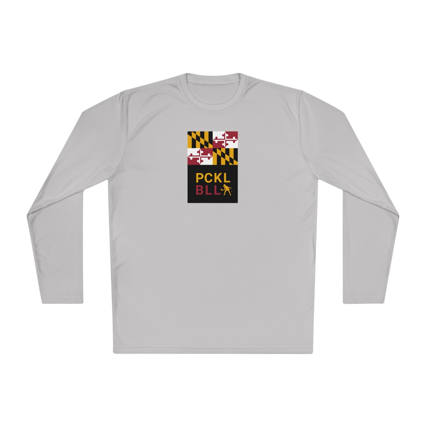 MD FLAG, PCKL-BLL WOMAN ATHLETE-Unisex Lightweight Long Sleeve Tee