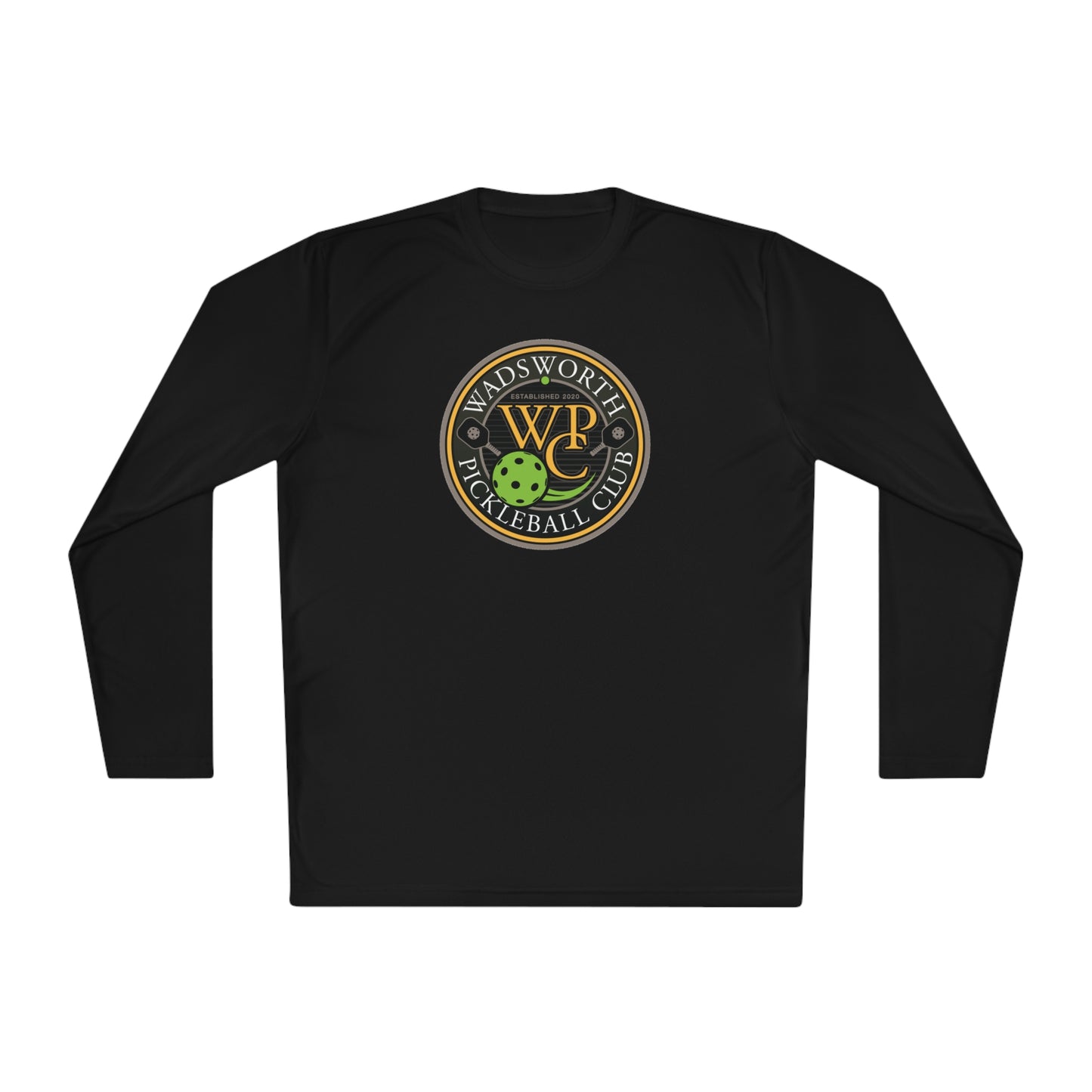 WPC COLOR LOGO SPORT-TEK (FRONT & PICKLEBALL BACK) - Unisex Lightweight Long Sleeve Tee