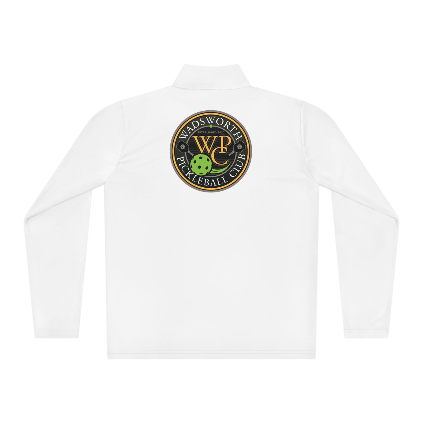 WPC COLOR LOGOS (FRONT & BACK) - Unisex Quarter-Zip Pullover
