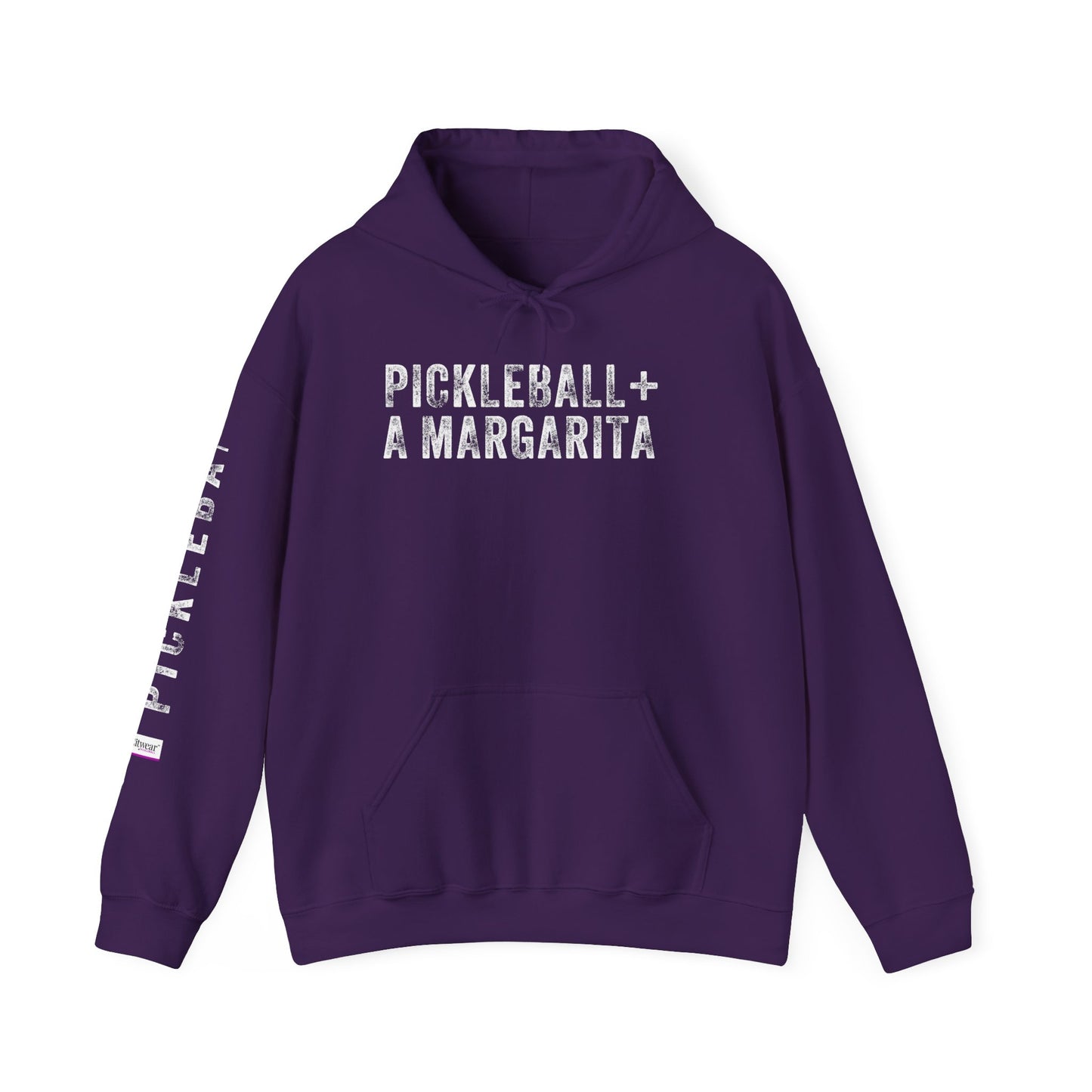 PICKLEBALL + A MARGARITA, Unisex Heavy Blend™ Hooded Sweatshirt