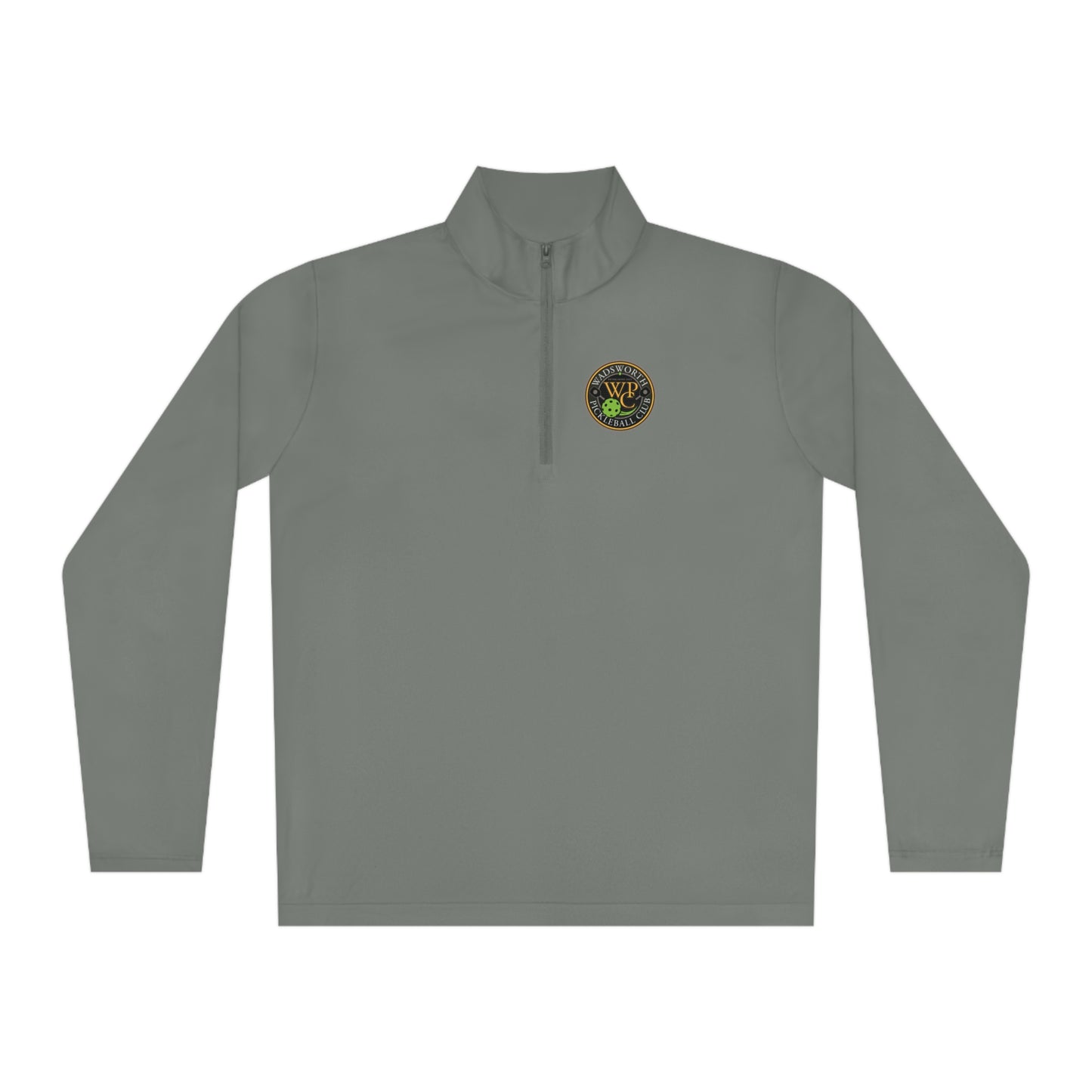 WPC COLOR LOGOS (FRONT & BACK) - Unisex Quarter-Zip Pullover