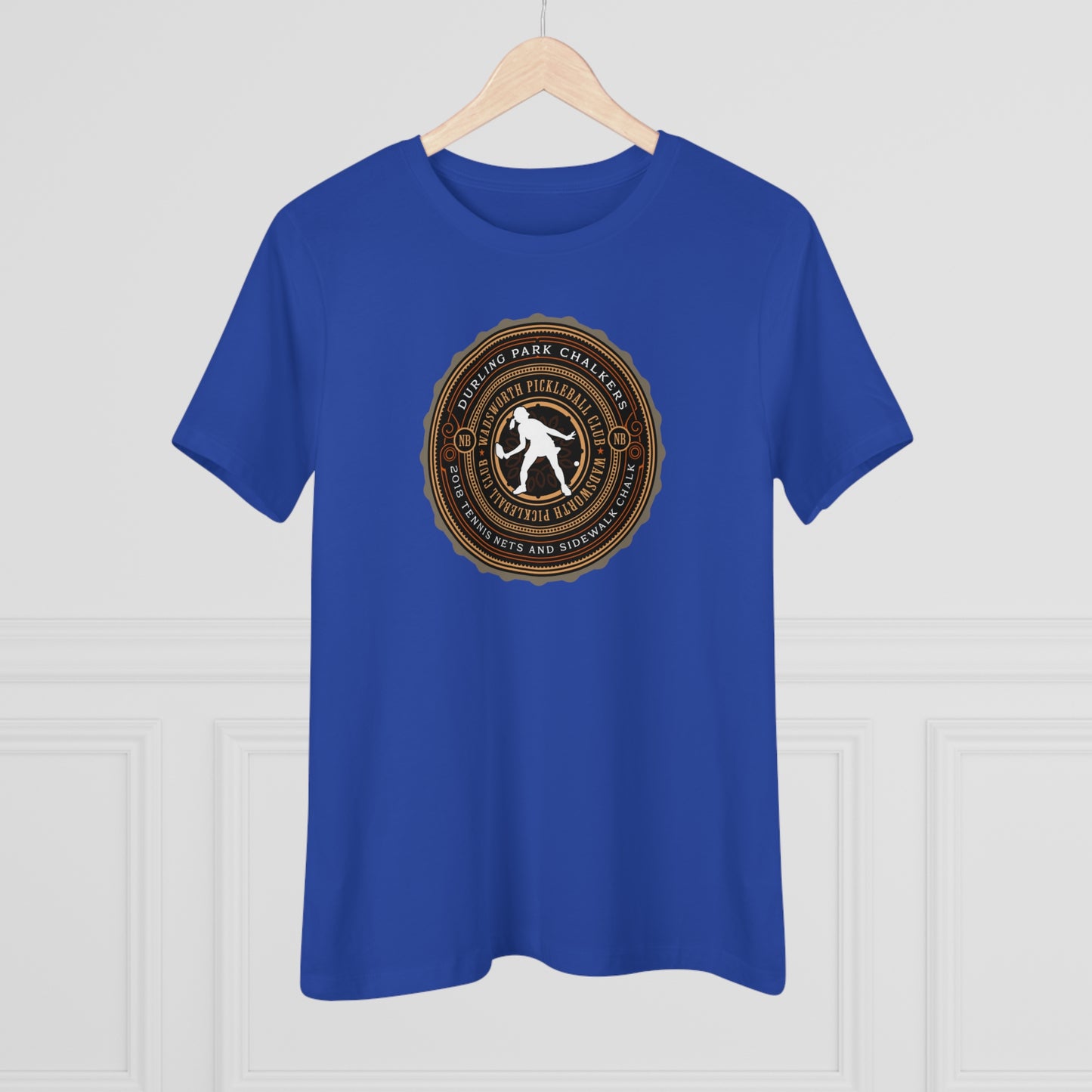 BEDILLION-DURLING PARK CHALKERS (FRONT & BACK), Women's Relaxed Fit T-shirt