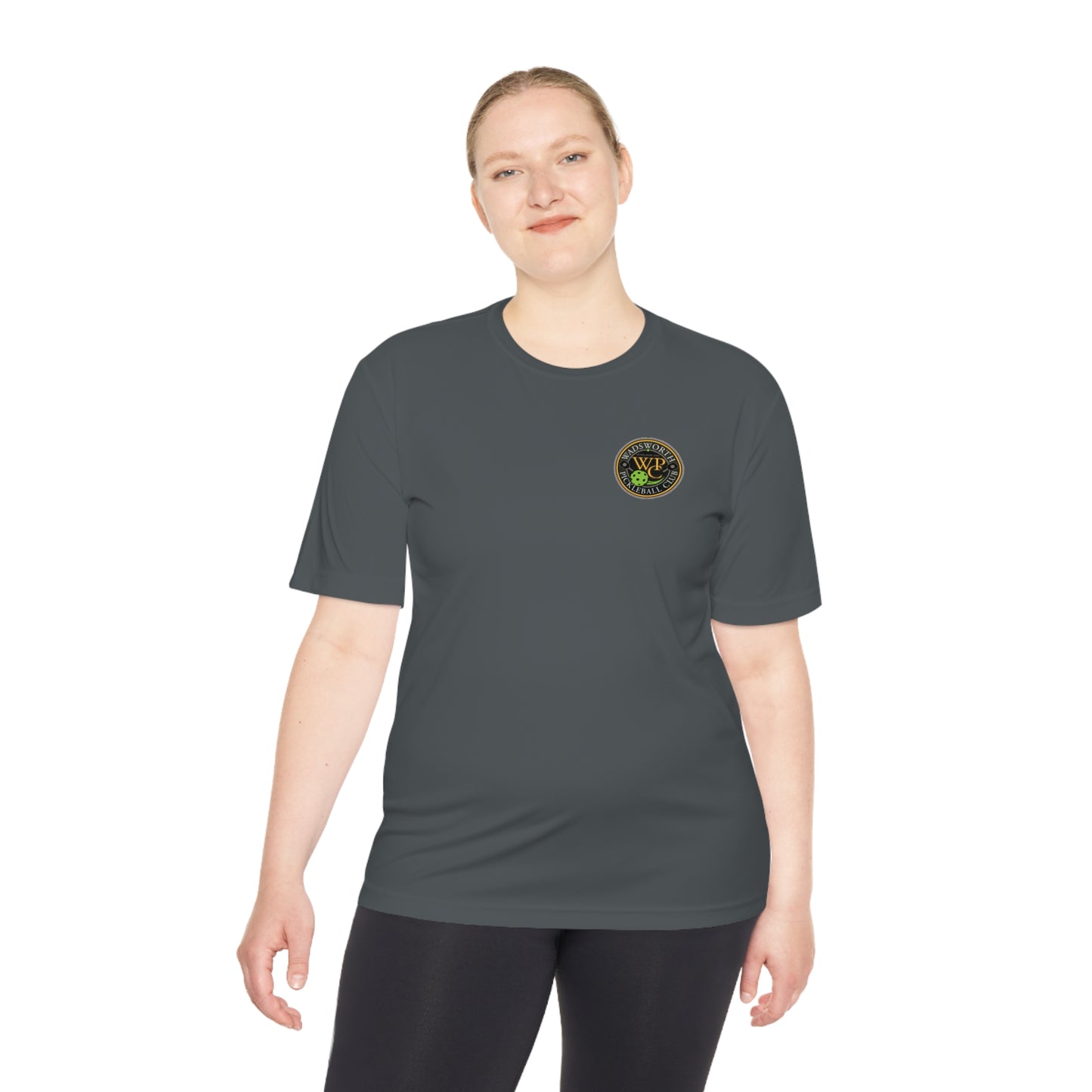 WPC COLOR POCKET LOGO SPORT-TEK (FRONT & PICKLEBALL BACK) - Unisex Moisture Wicking Tee