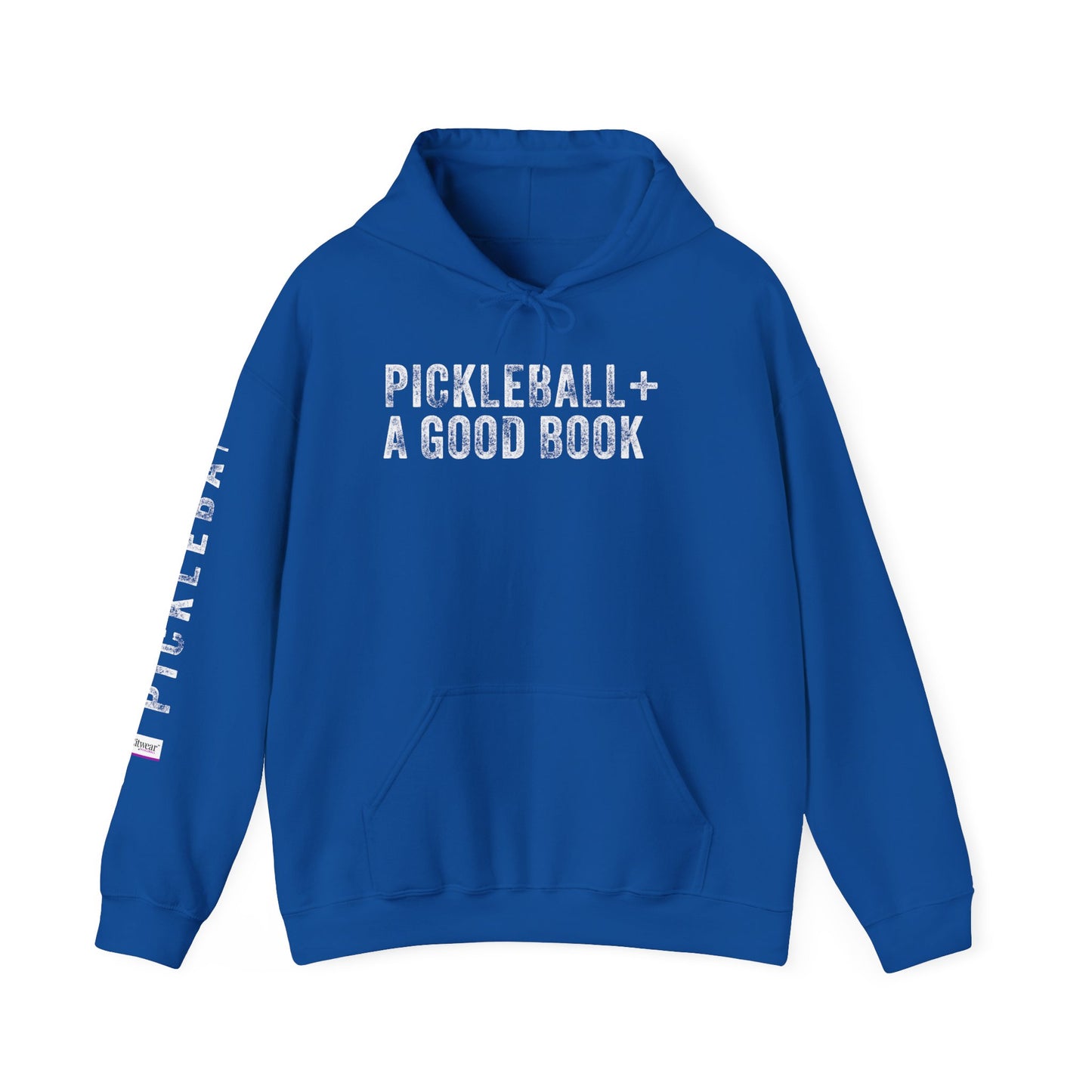 PICKLEBALL + GOOD BOOK, Unisex Heavy Blend™ Hooded Sweatshirt