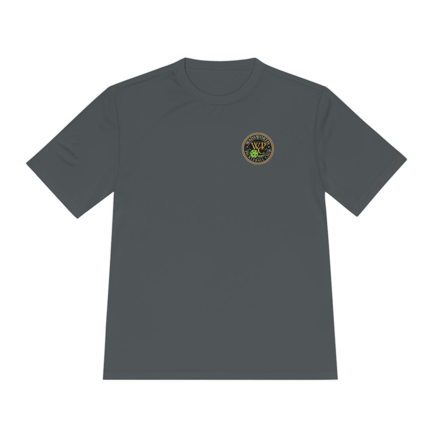 WPC COLOR POCKET LOGO SPORT-TEK (FRONT & PICKLEBALL BACK) - Unisex Moisture Wicking Tee