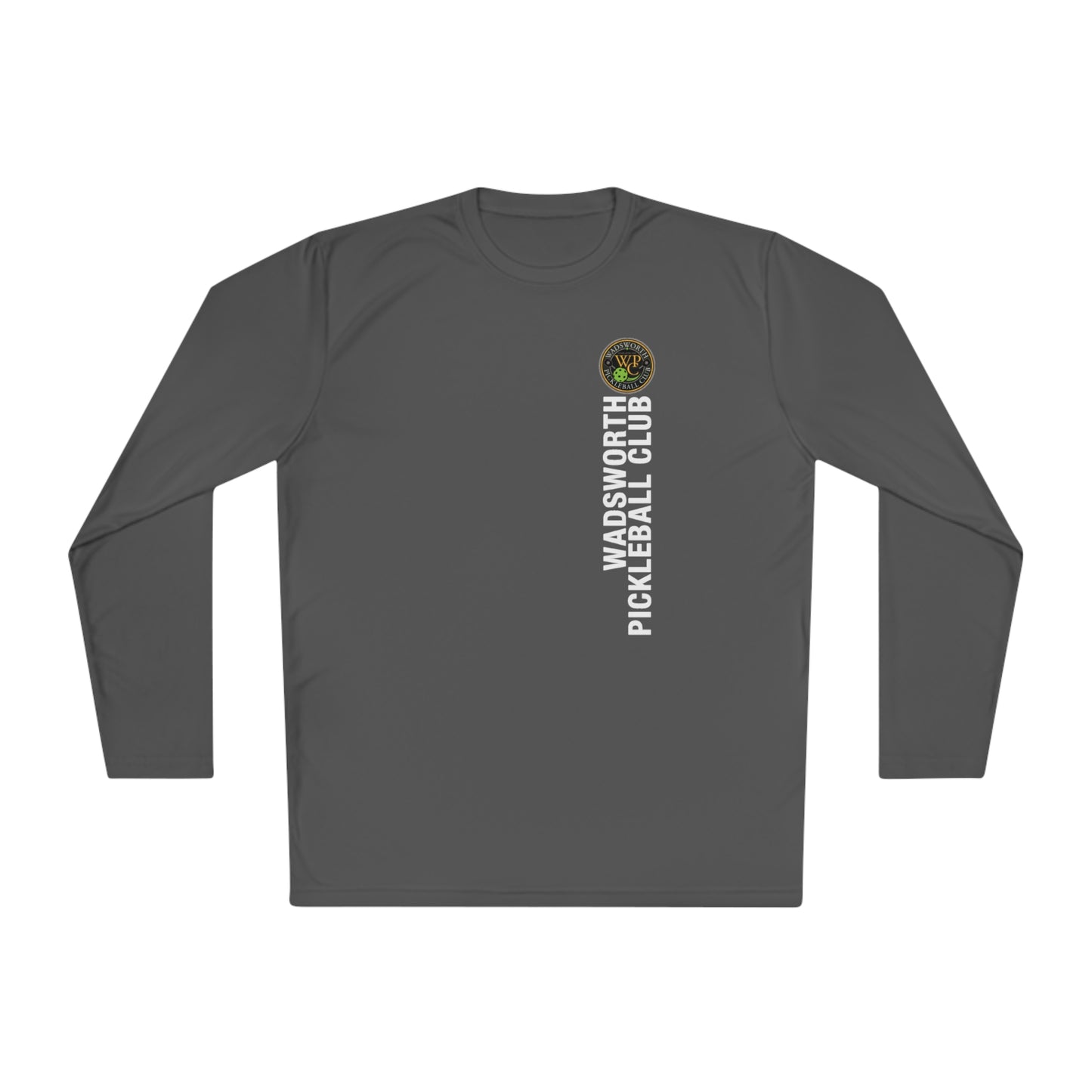 WPC COLOR VERTICAL LOGO SPORT-TEK (FRONT & BACK) - Unisex Lightweight Long Sleeve Tee