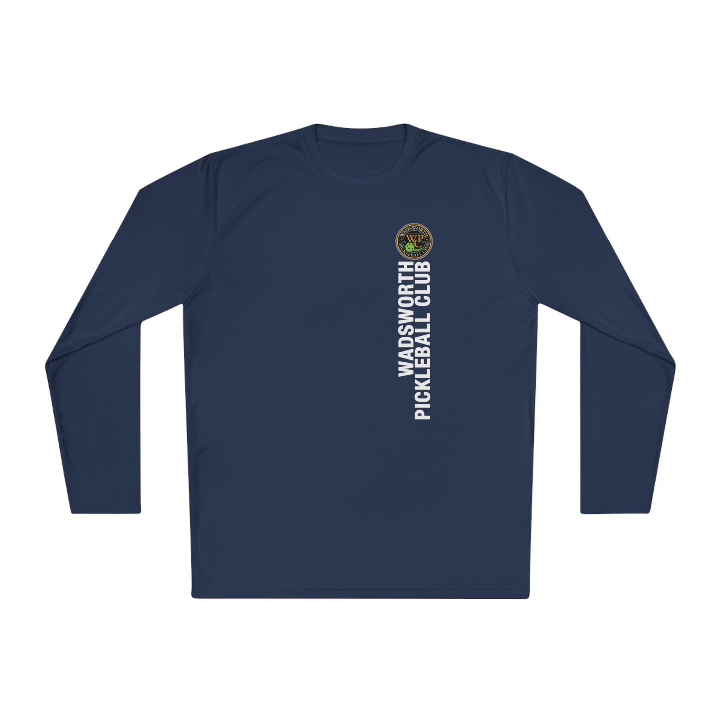 WPC COLOR VERTICAL LOGO SPORT-TEK (FRONT & BACK) - Unisex Lightweight Long Sleeve Tee