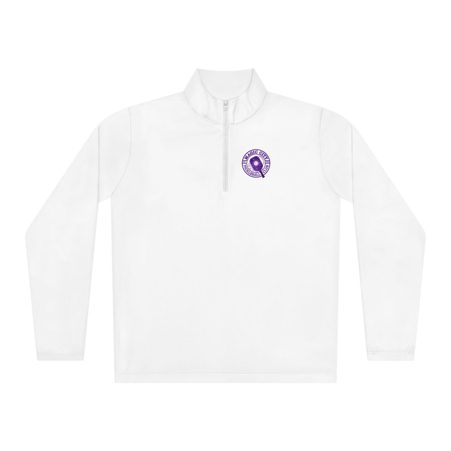 MCPC CIRCLE LOGO (FRONT & PICKLEBALL BACK) - Unisex Quarter-Zip Pullover