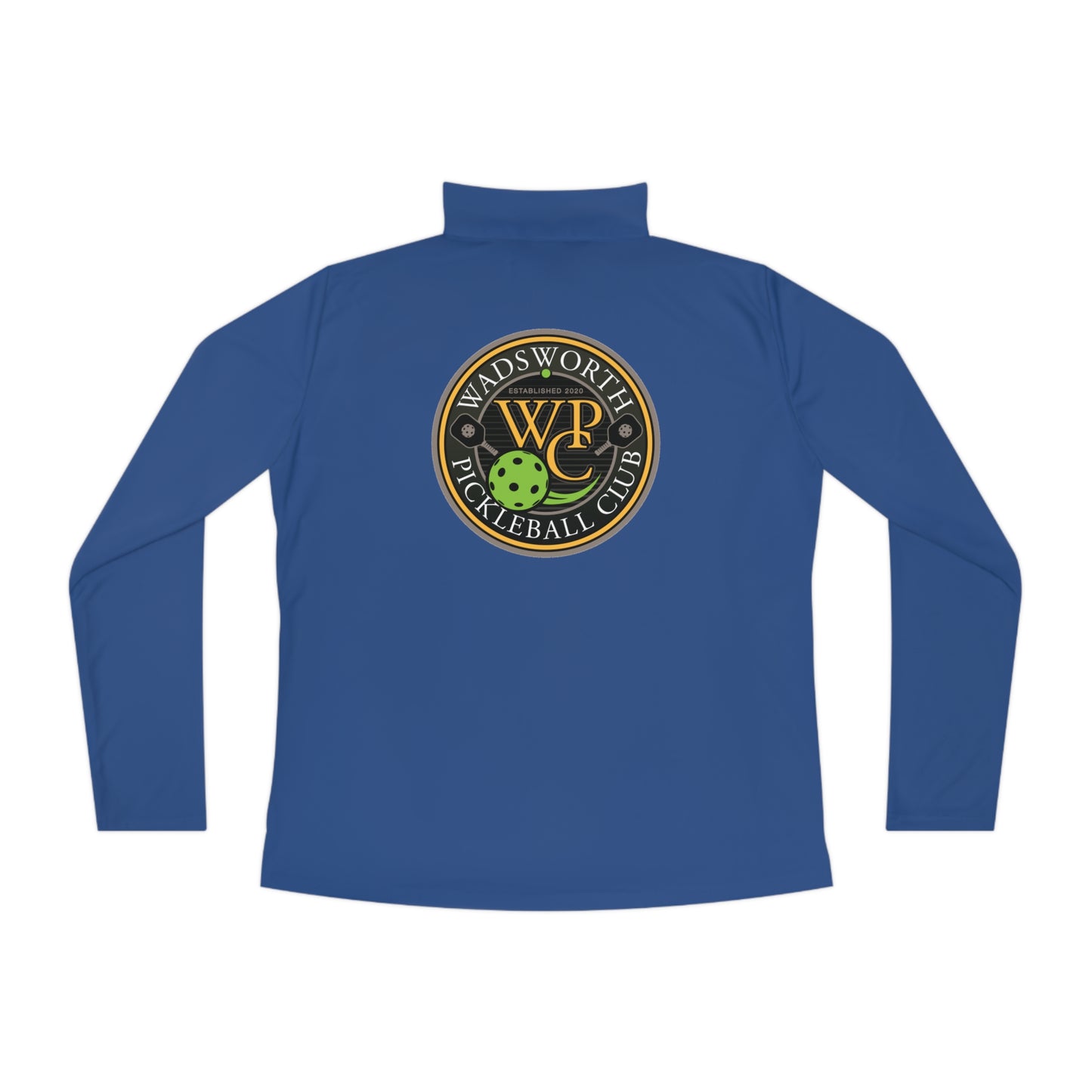 WPC CIRCULAR COLOR LOGOS LADIES SPORT-TEK (FRONT & BACK) - Ladies Quarter-Zip Pullover