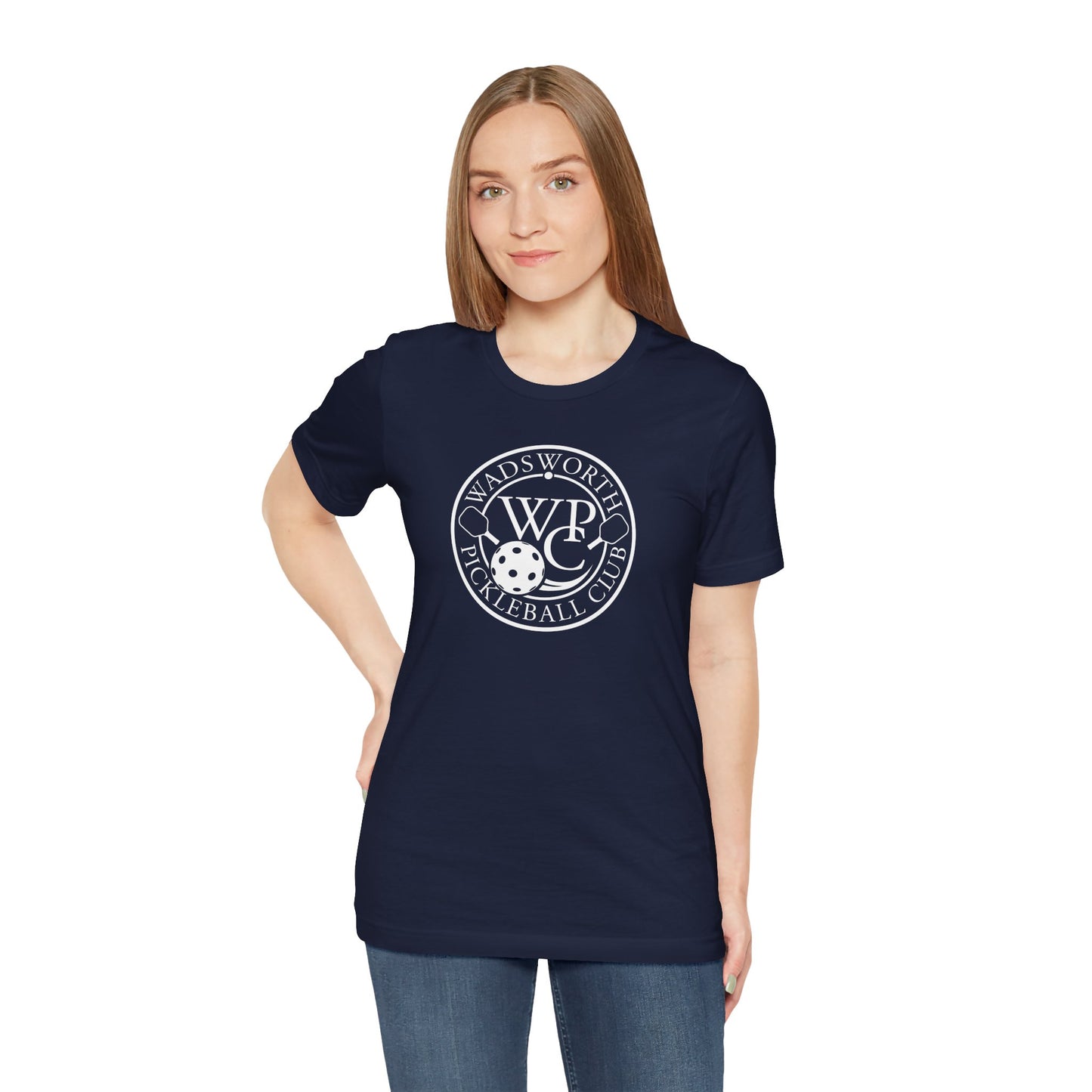 WPC White Logo- Unisex Jersey Short Sleeve Tee