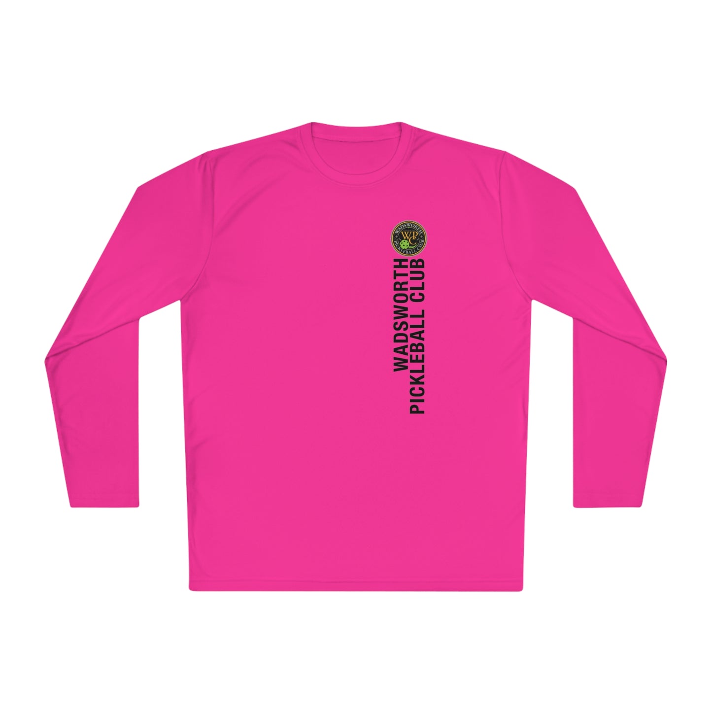 WPC COLOR VERTICAL LOGO SPORT-TEK (FRONT & BACK) - Unisex Lightweight Long Sleeve Tee