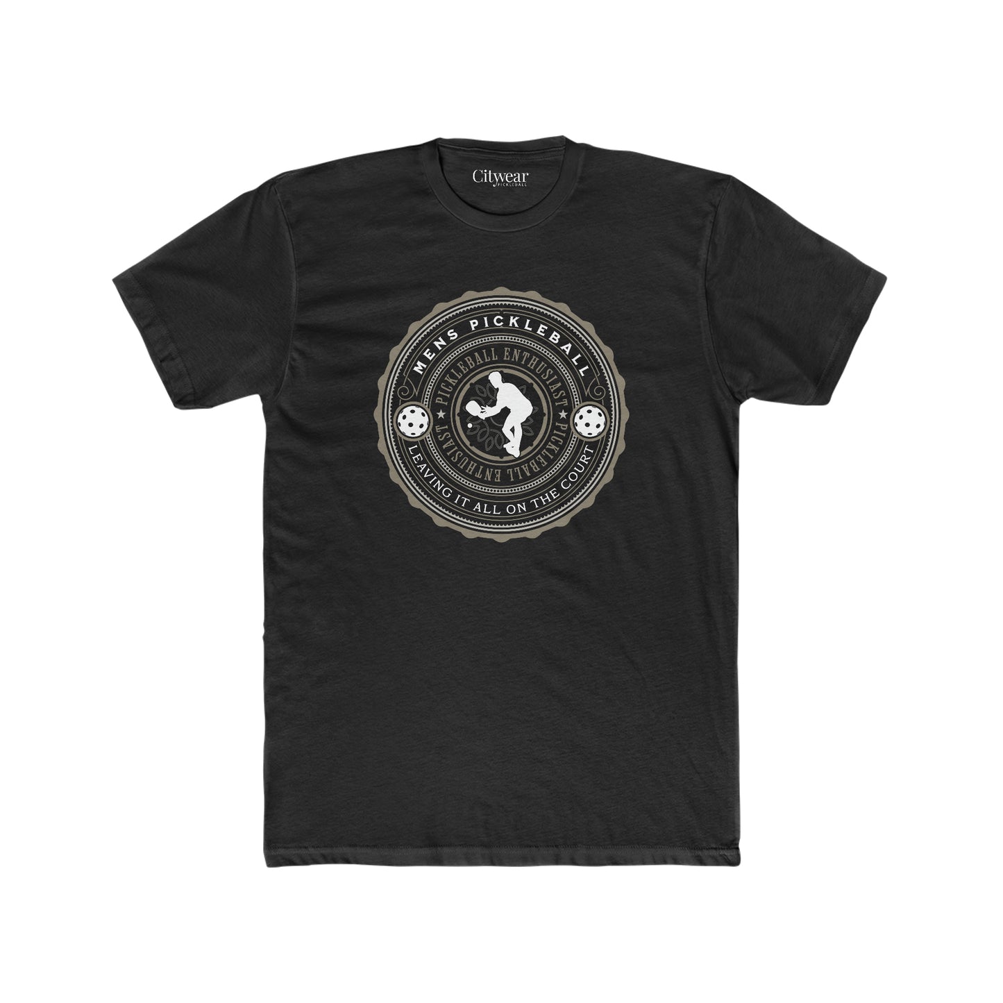PICKLEBALL ATHLETE MEDALLION, Men's Premium Tee