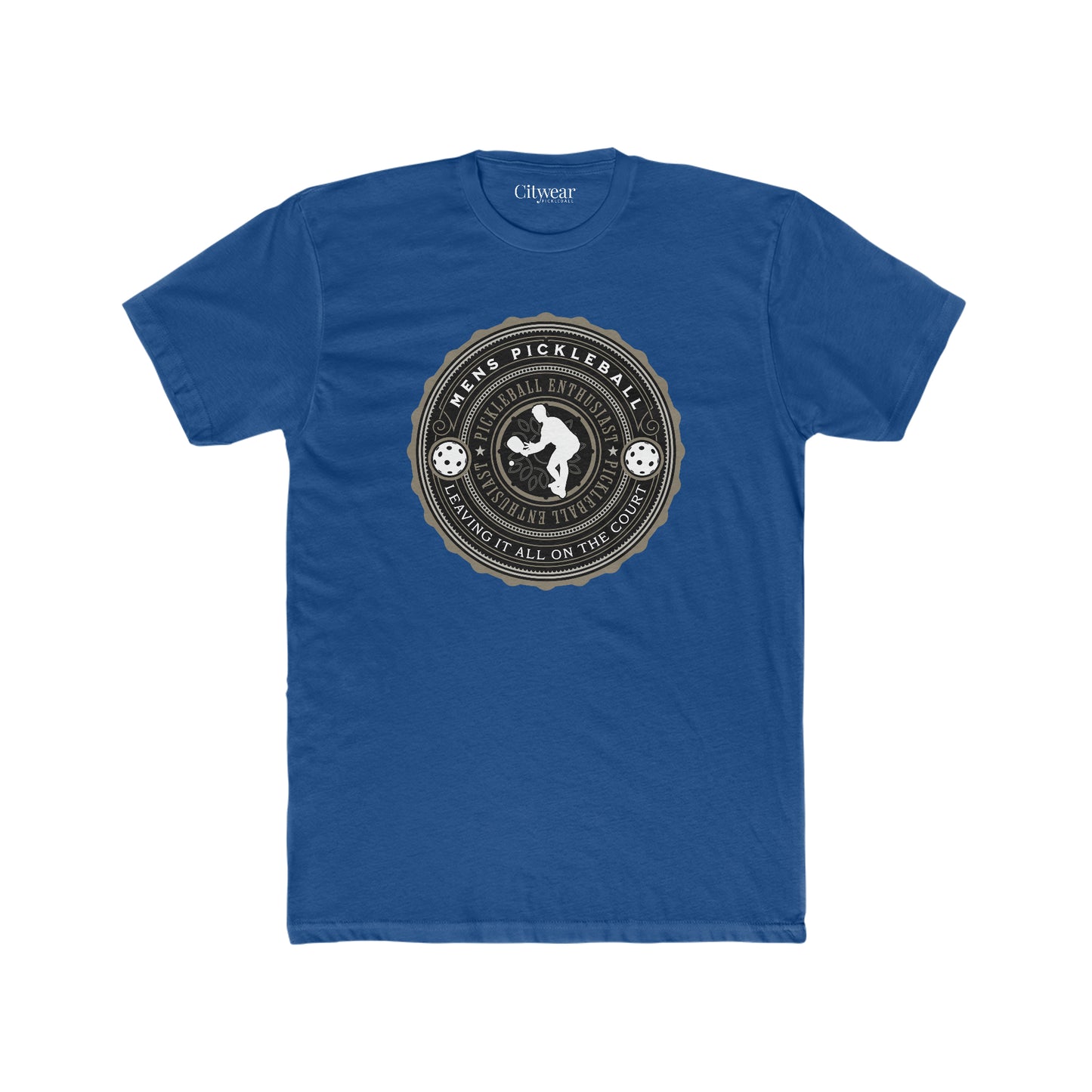 PICKLEBALL ATHLETE MEDALLION, Men's Premium Tee