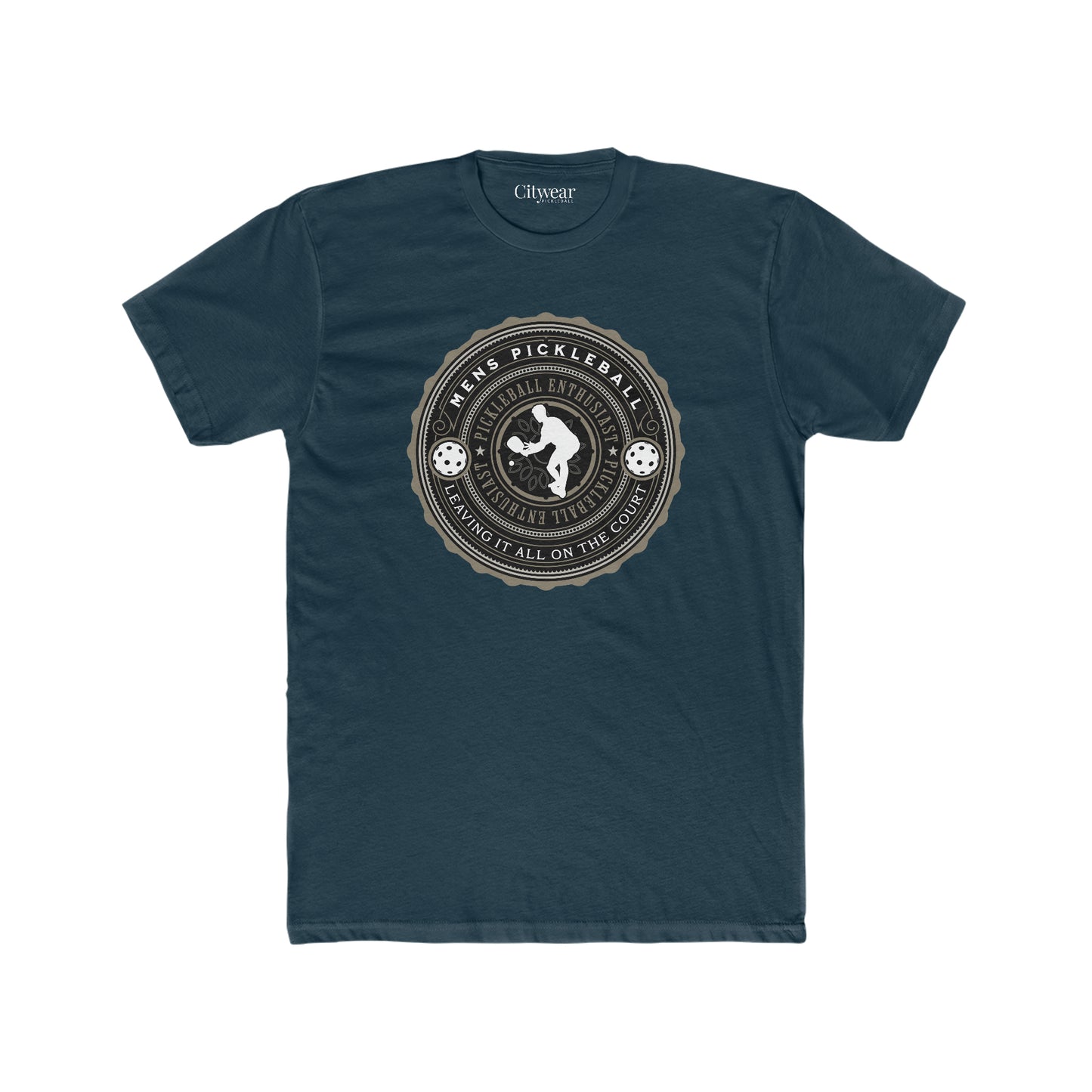 PICKLEBALL ATHLETE MEDALLION, Men's Premium Tee