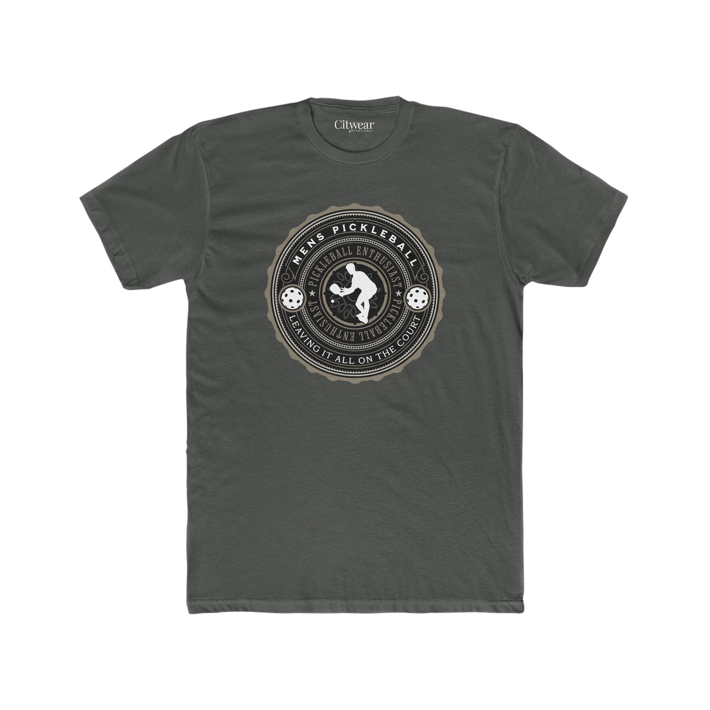 PICKLEBALL ATHLETE MEDALLION, Men's Premium Tee