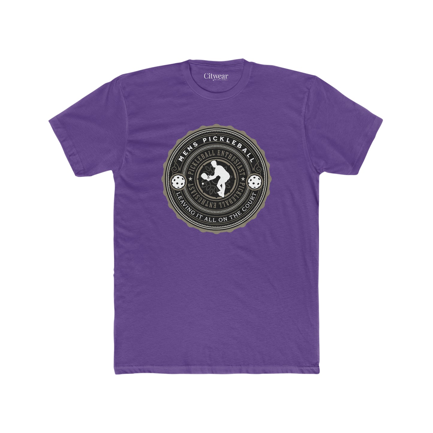 PICKLEBALL ATHLETE MEDALLION, Men's Premium Tee