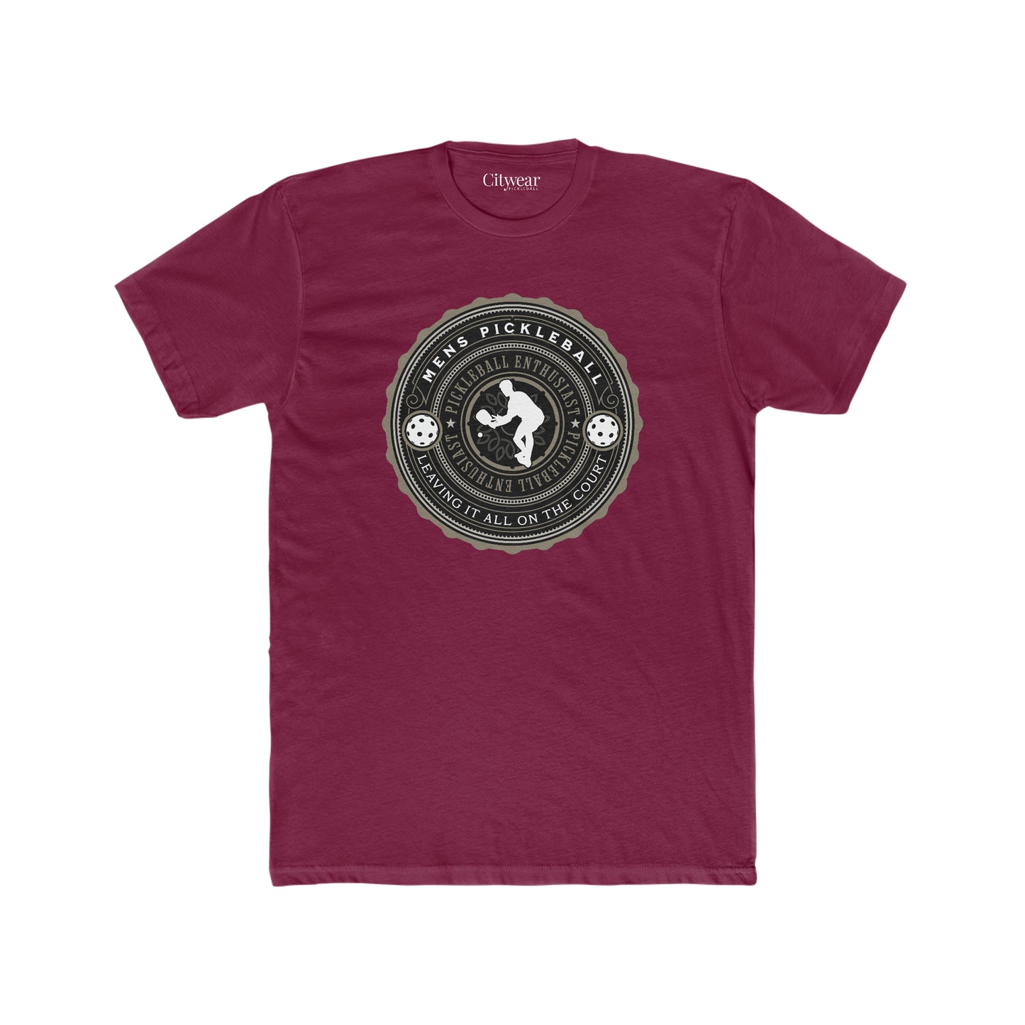 PICKLEBALL ATHLETE MEDALLION, Men's Premium Tee
