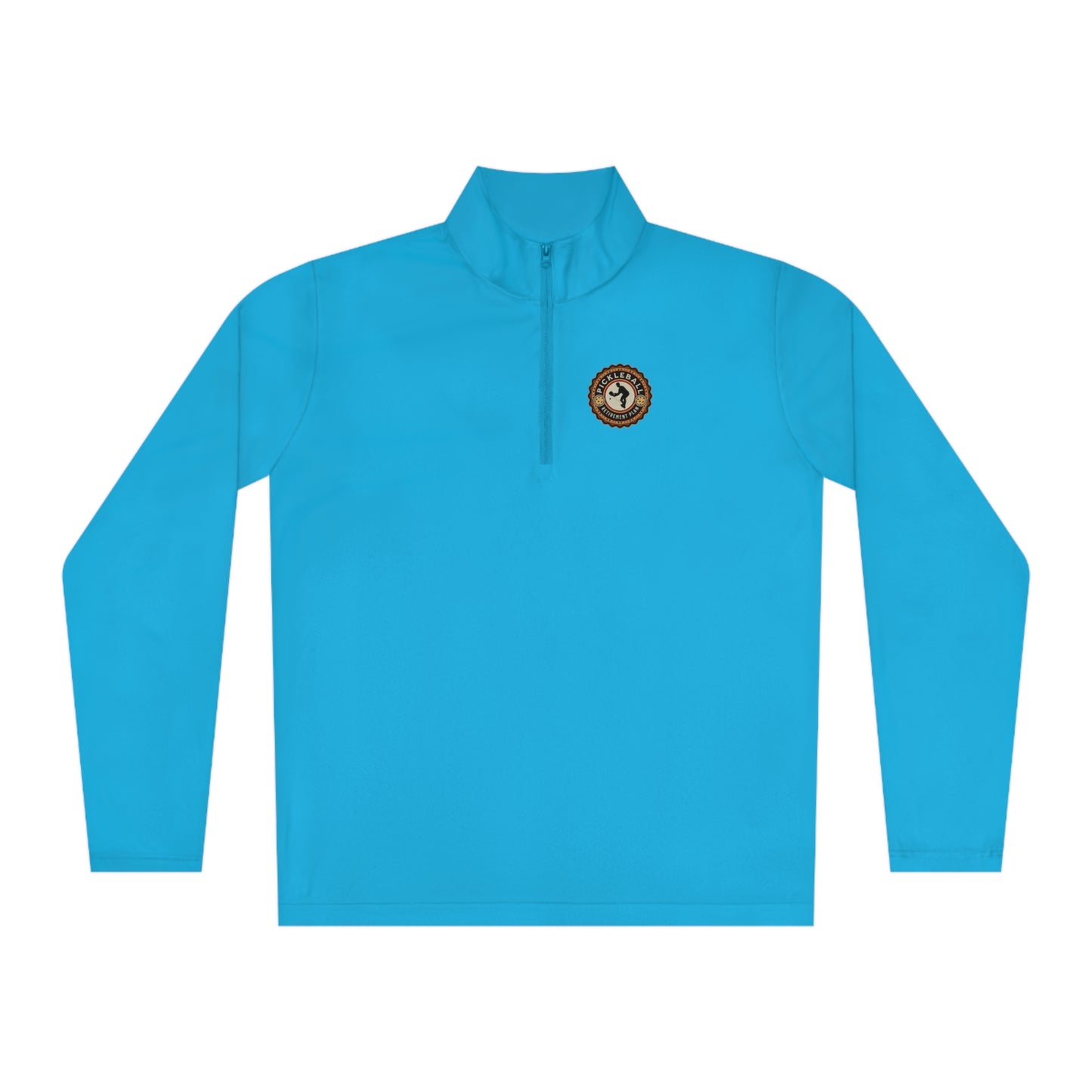 RETIREMENT PLAN, MALE ATHLETE, SPORT-TEK: Unisex Quarter-zip Pullover