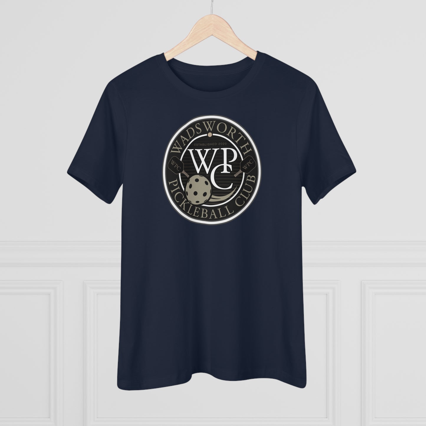 WPC GRAY WHITE, Relaxed Fit Women's T-shirt